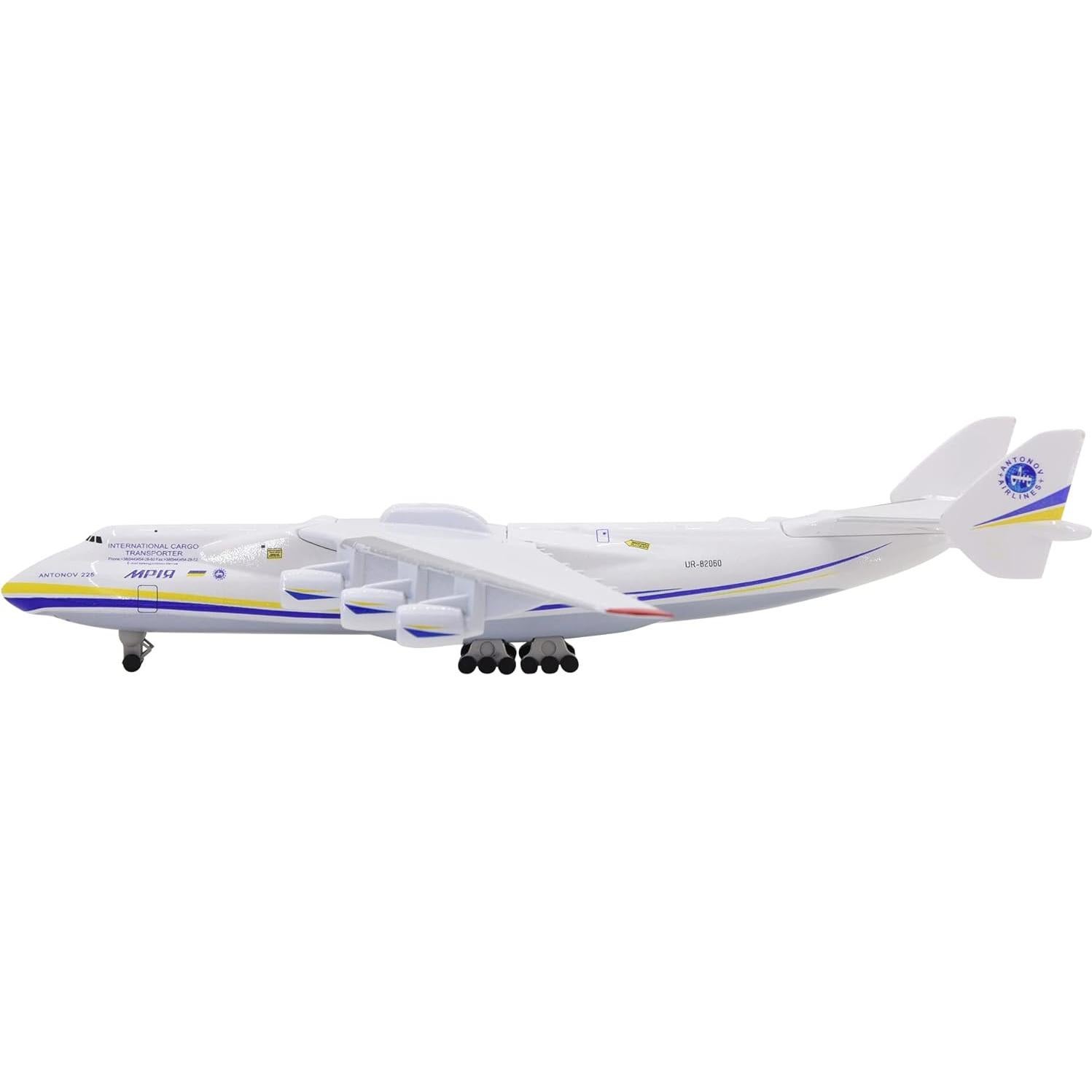 Modelo de avión Antonov An-225 Mriya 1:400 Metal para coleccionar