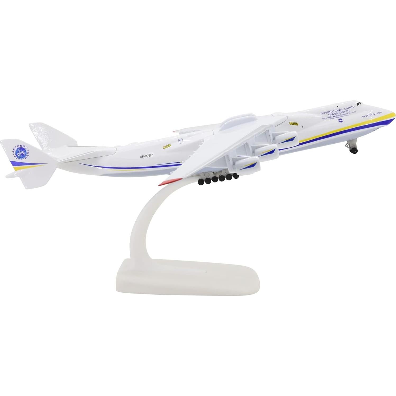 Modelo de avión Antonov An-225 Mriya 1:400 Metal para coleccionar