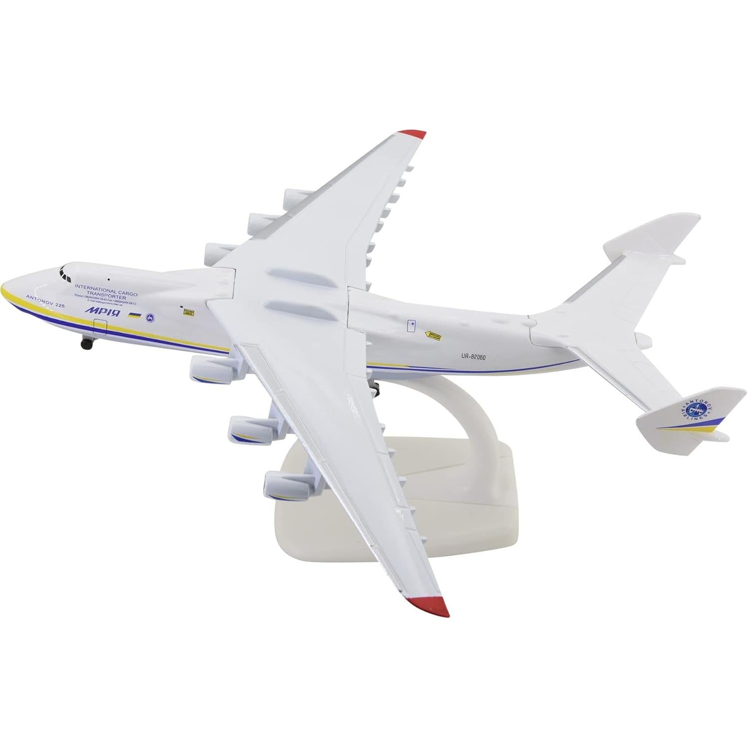 Modelo de avión Antonov An-225 Mriya 1:400 Metal para coleccionar