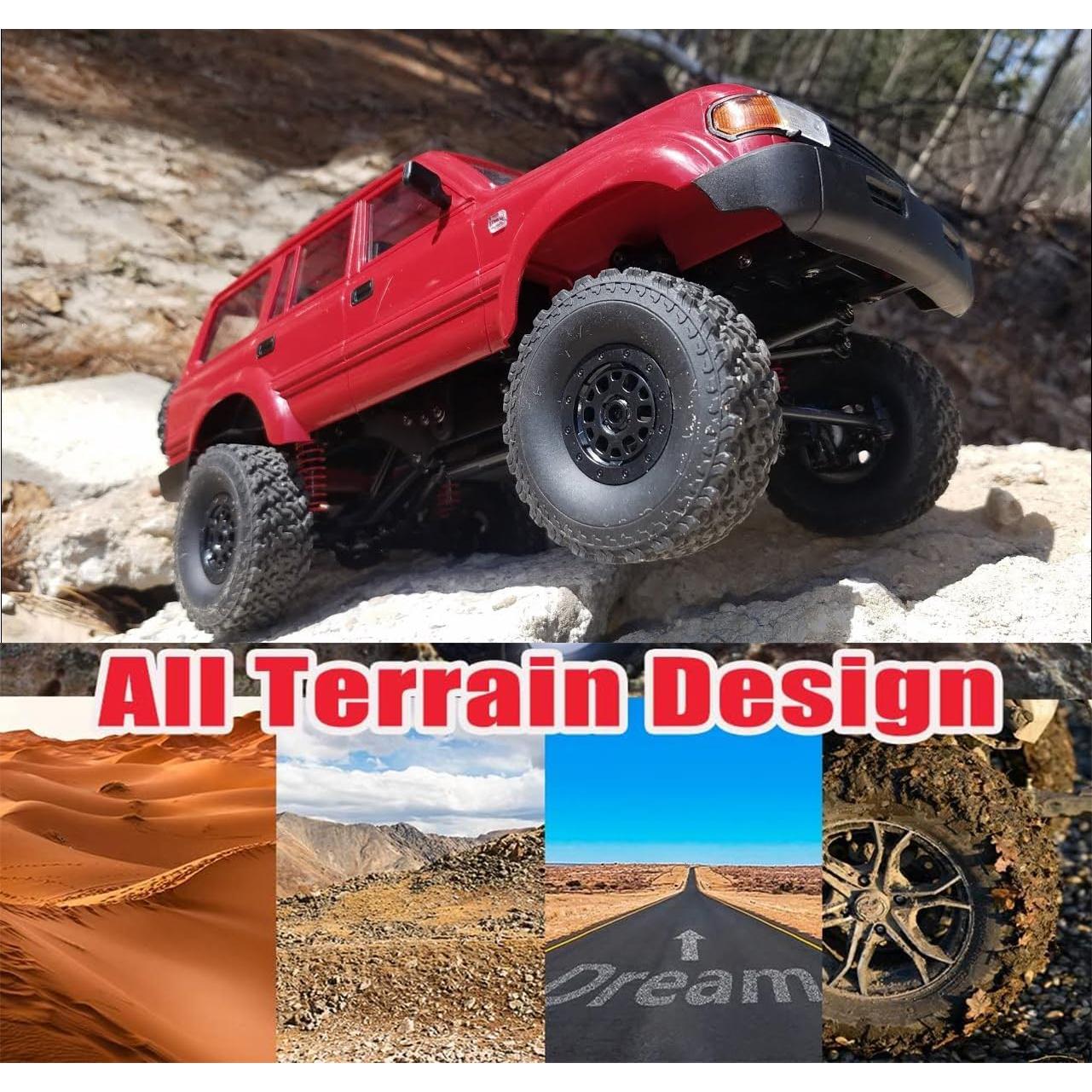 Camión RC WPL C54 1/16 Todo Terreno 2.4G 20 km/h