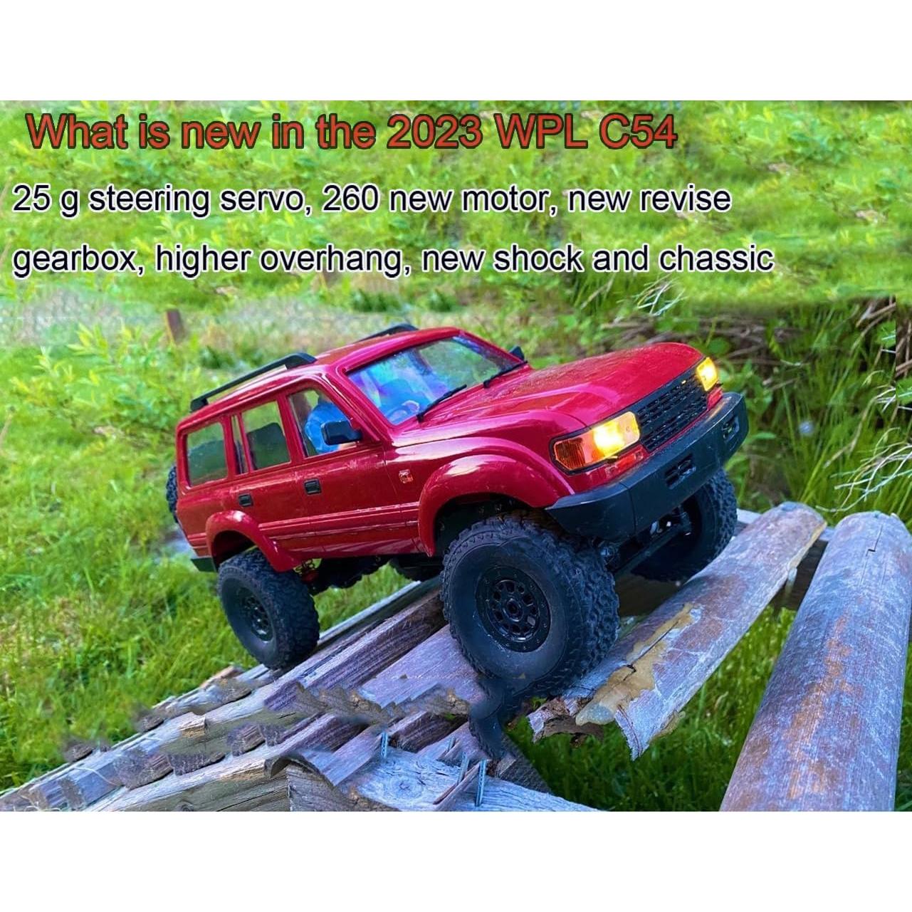 Camión RC WPL C54 1/16 Todo Terreno 2.4G 20 km/h