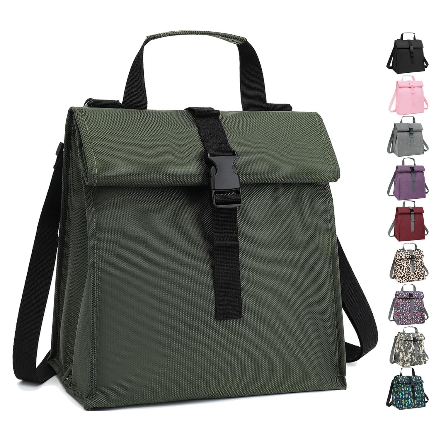 Bolsa de Almuerzo Aislada GYEUKHAM Verde Militar 3960ml