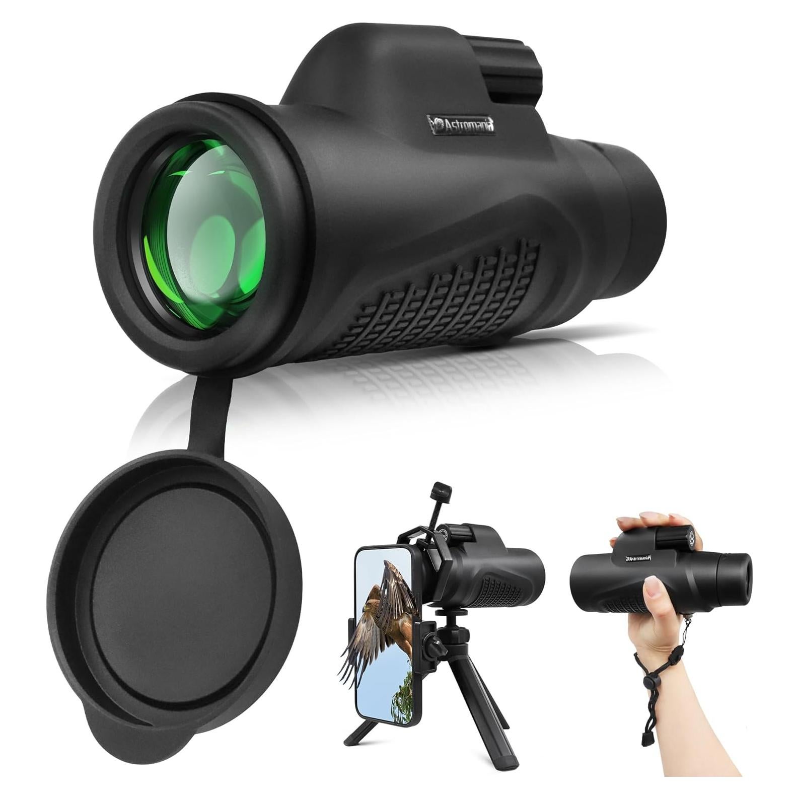 Telescopio Monocular Astromania 12x50 HD Impermeable