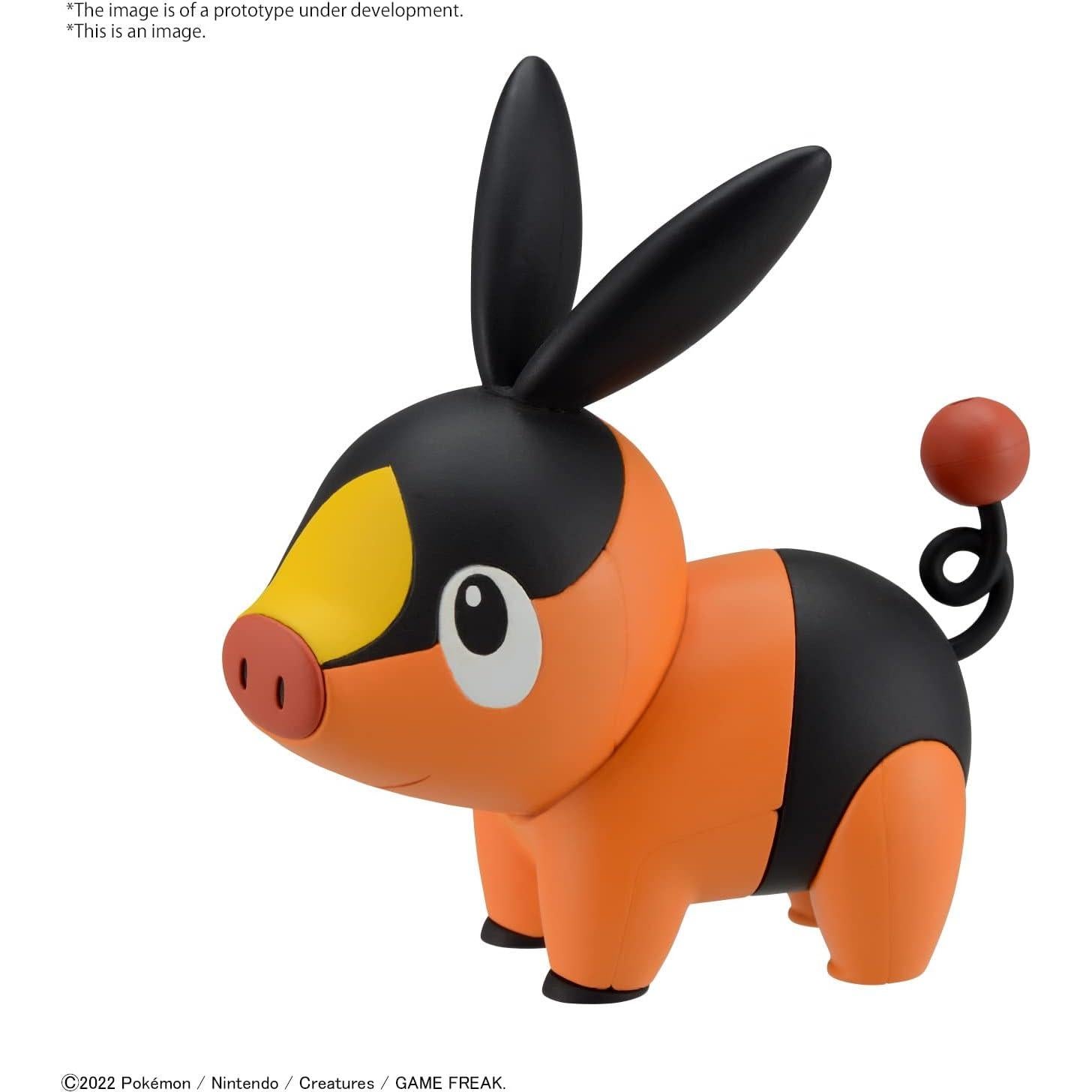 Kit de Modelo Pokemon 14 TEPIG BANDAI Fácil Ensamblaje