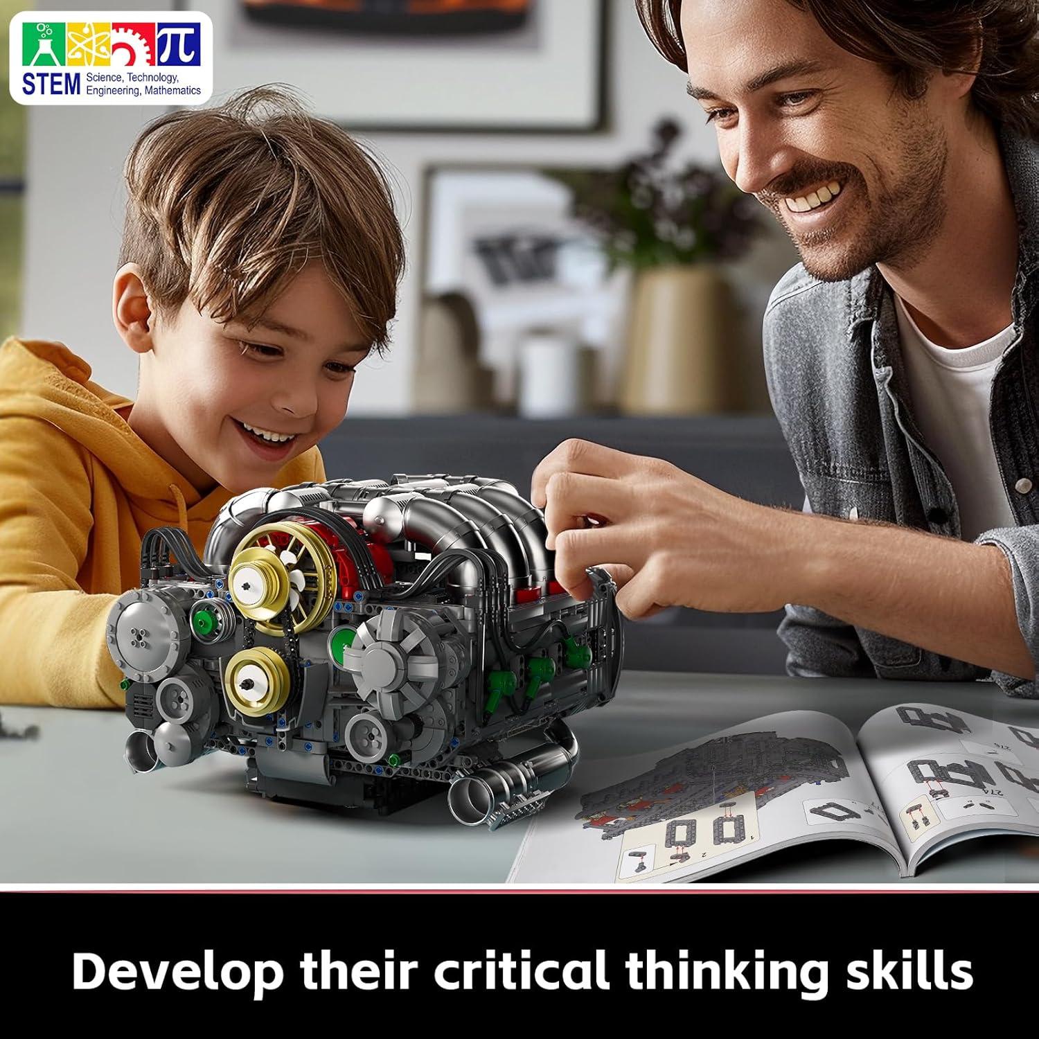 Mould King Kit Motor Flat-Six 2375 Piezas para Construcción