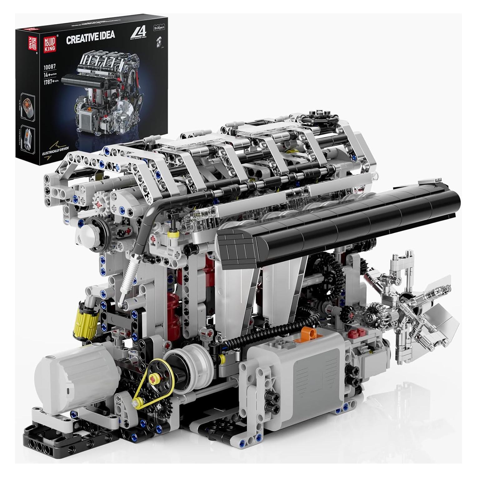 Mould King Motor L4 1787 Piezas Kit de Construcción STEM