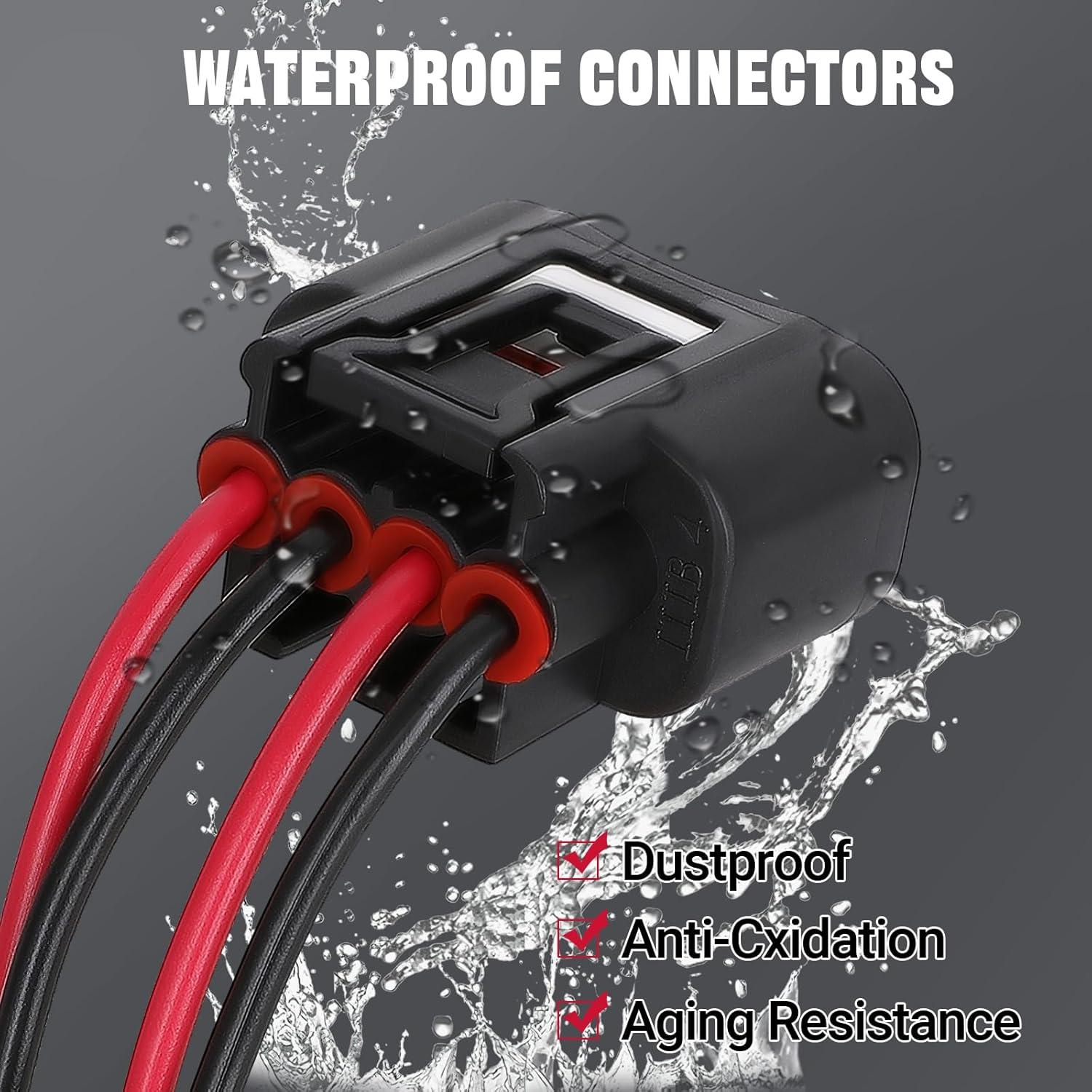 4 Conectores Hembra Bobina de Encendido Yikesai 90980-11885