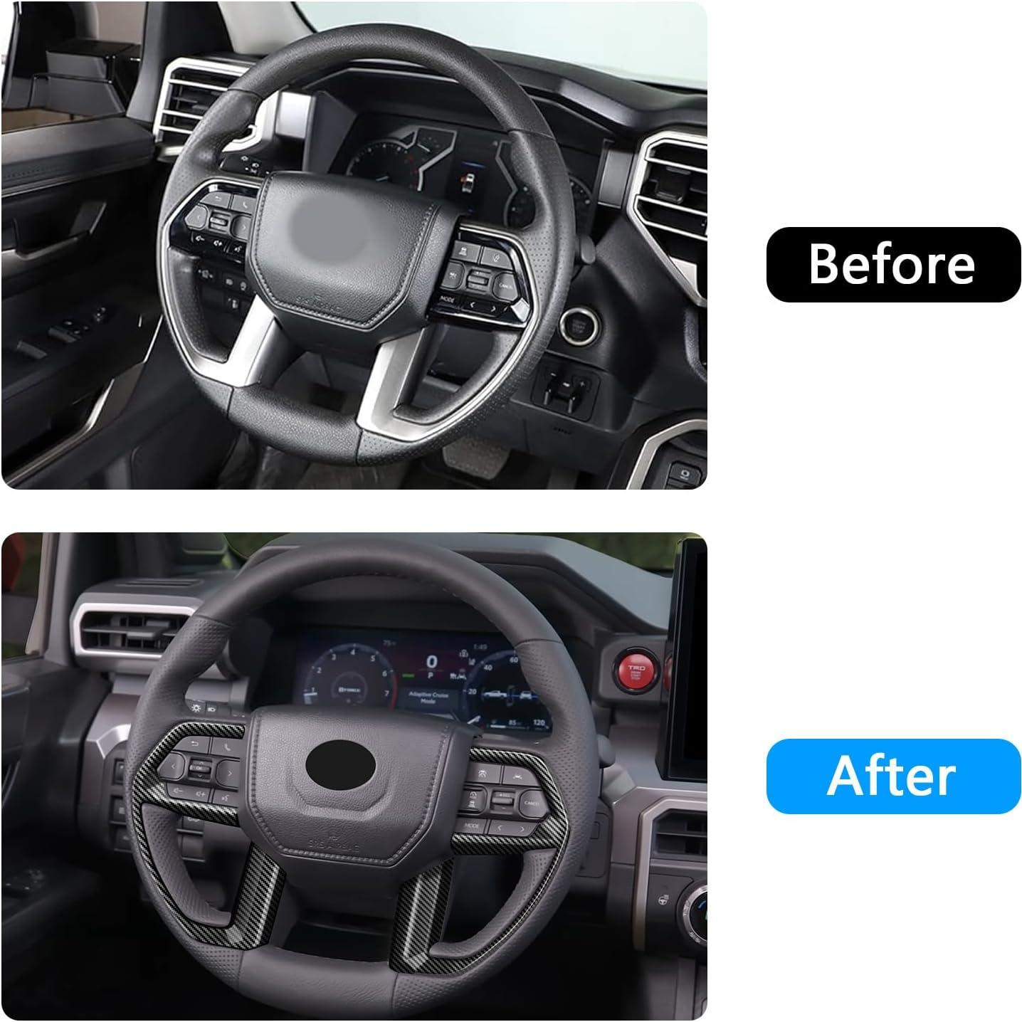 Cubierta de volante Tacoma 2024 2025 Treesiche Fibra Carbono