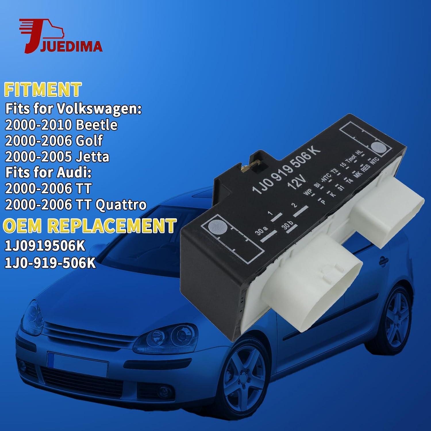 Módulo de Relé Ventilador Enfriamiento JUEDIMA 1J0919506K