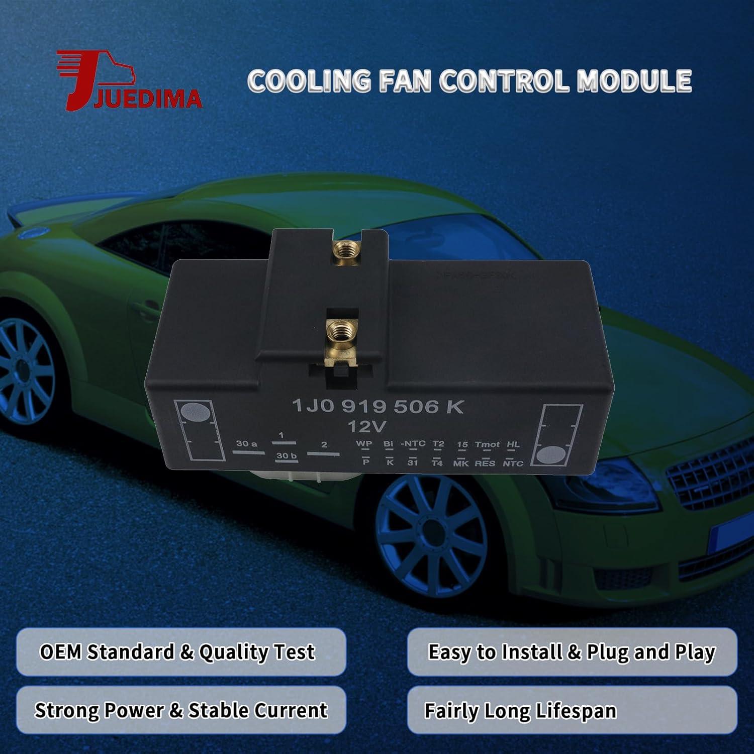 Módulo de Relé Ventilador Enfriamiento JUEDIMA 1J0919506K