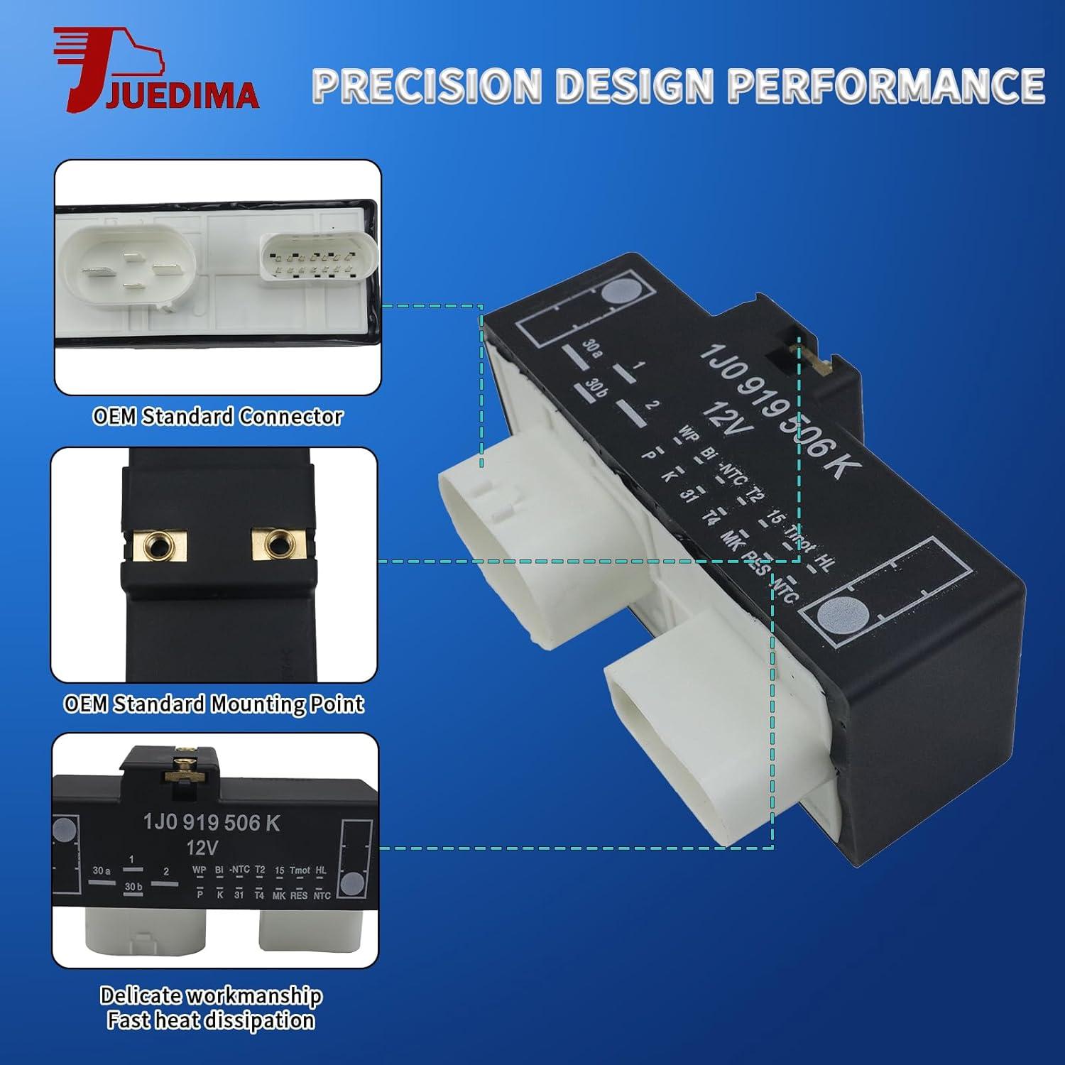 Módulo de Relé Ventilador Enfriamiento JUEDIMA 1J0919506K