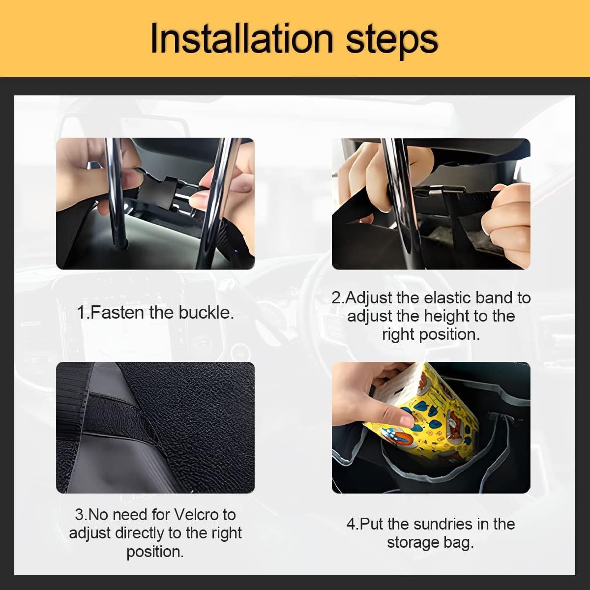 Car Trunk Organizer and Storage, Backseat Hanging Organizer for SUV, Truck, MPV, Waterproof, Collapsible Cargo Storage Bag with 4 Pockets, Car Accessories for Men and Women (Army Green)