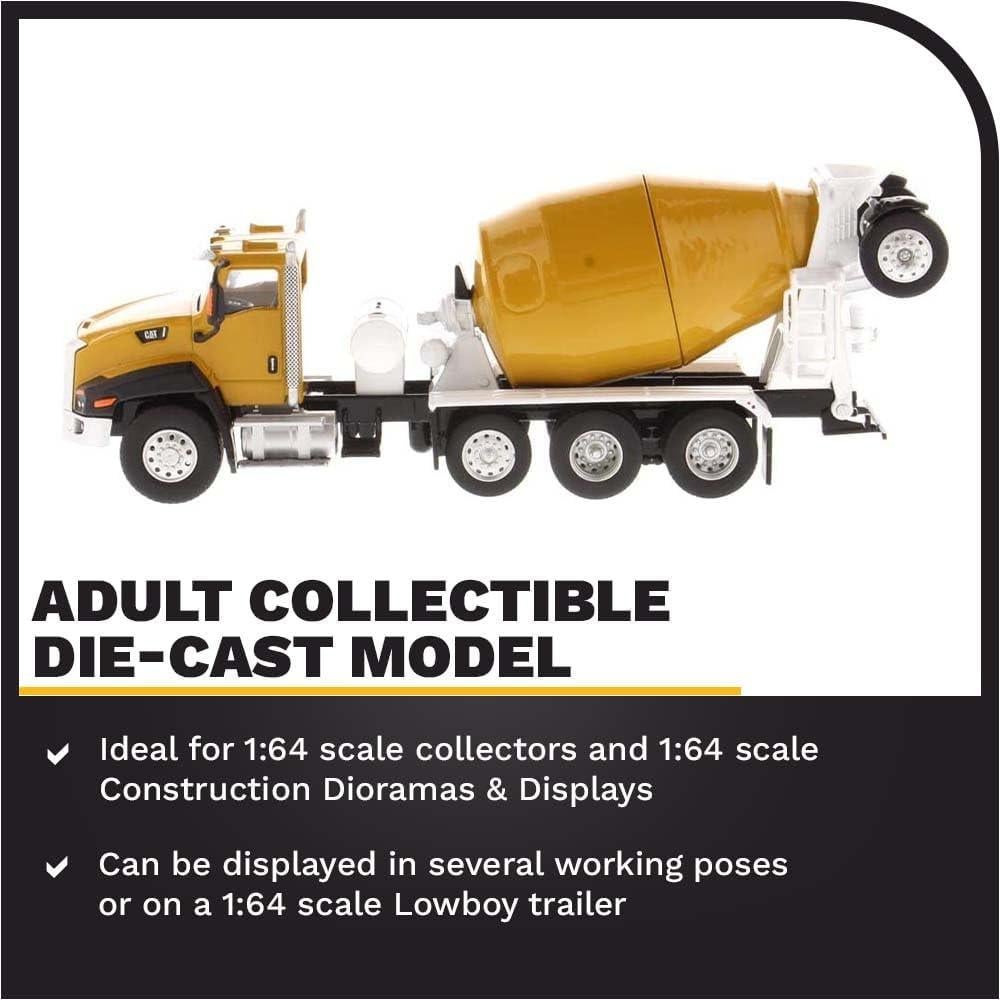 Diecast Masters Mezclador de Concreto Caterpillar CT660 1:64