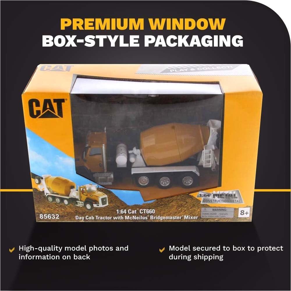 Diecast Masters Mezclador de Concreto Caterpillar CT660 1:64