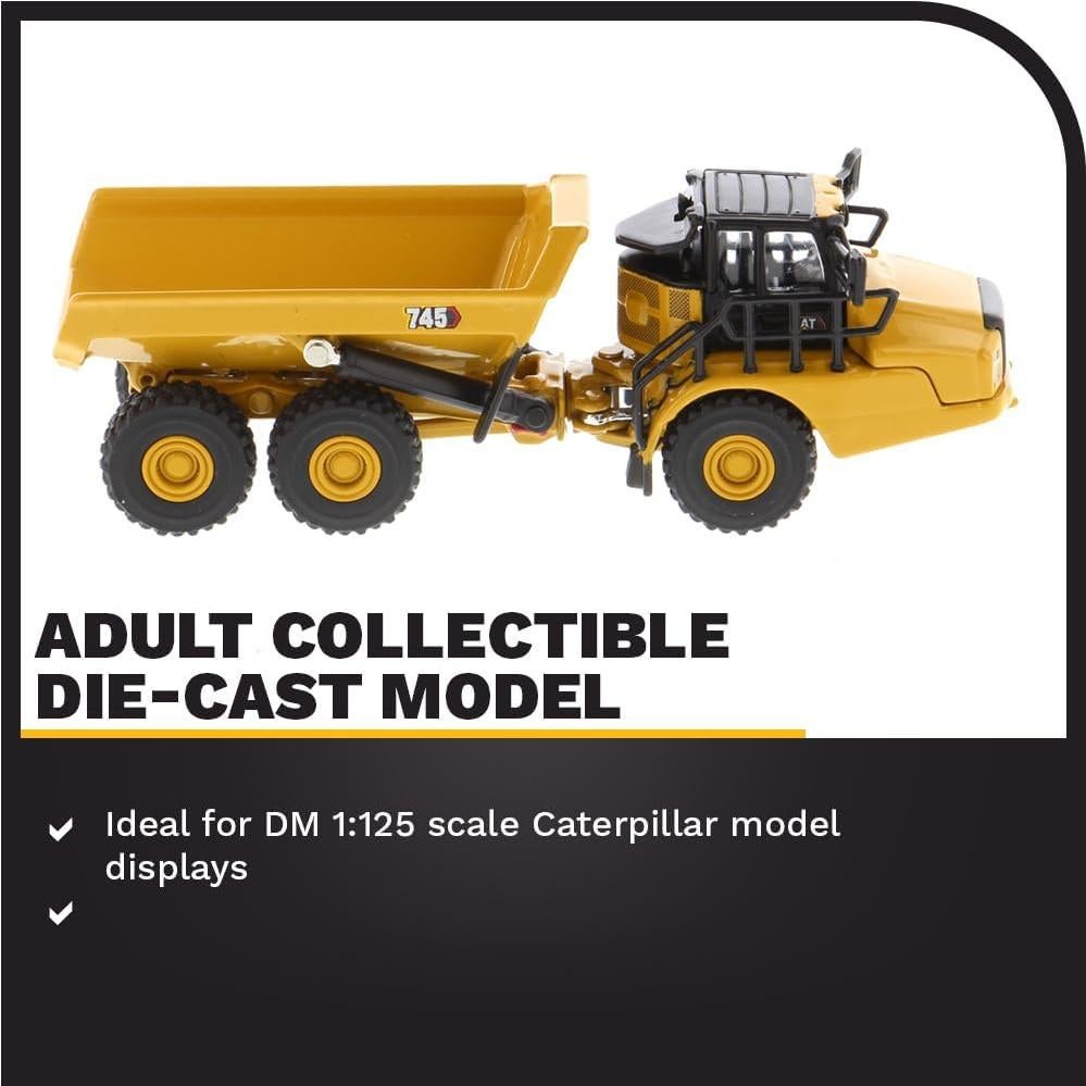 Camión Articulado Caterpillar 745 Diecast Masters 1:125