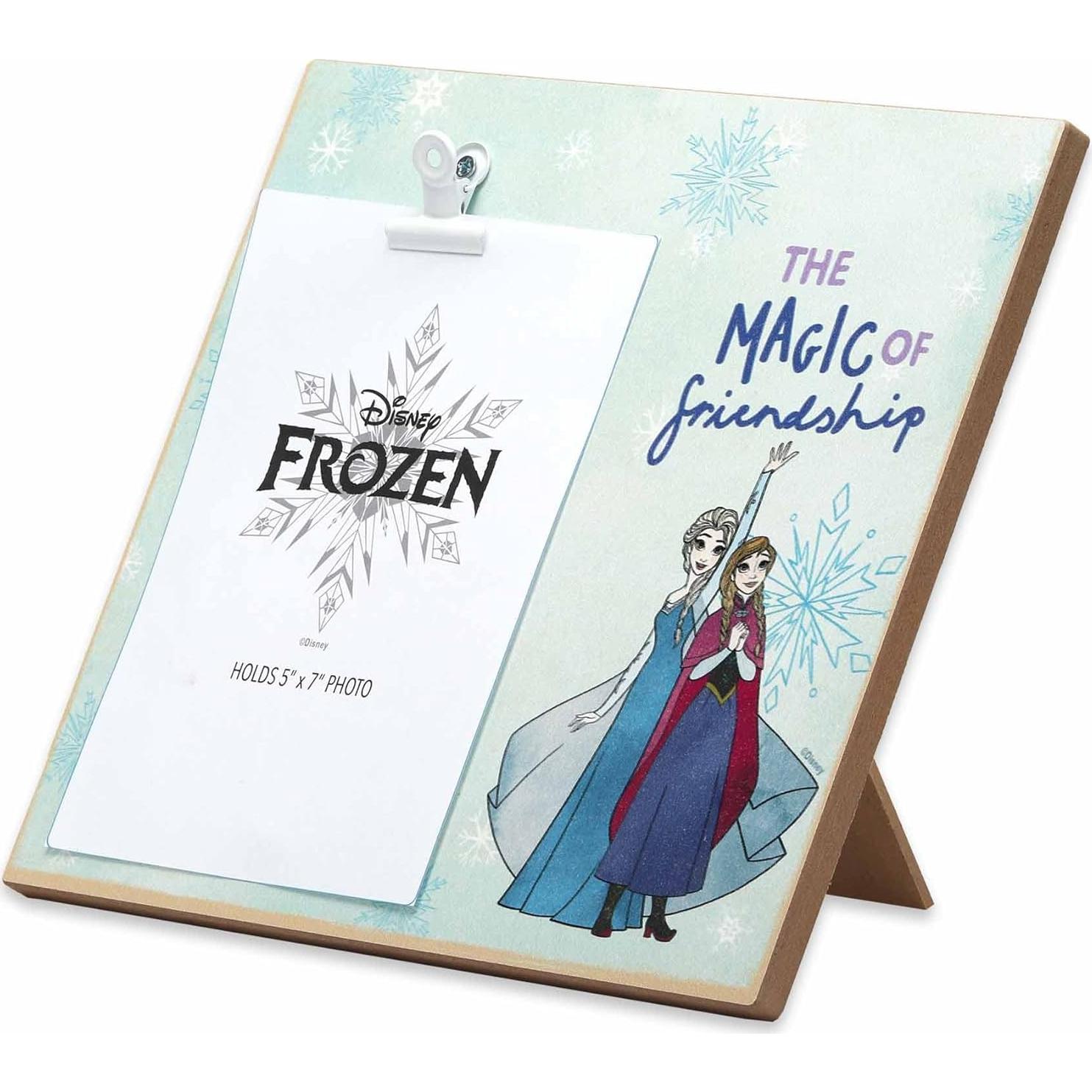 Marco de Clip de Foto Disney Frozen Elsa y Anna 10x23 cm