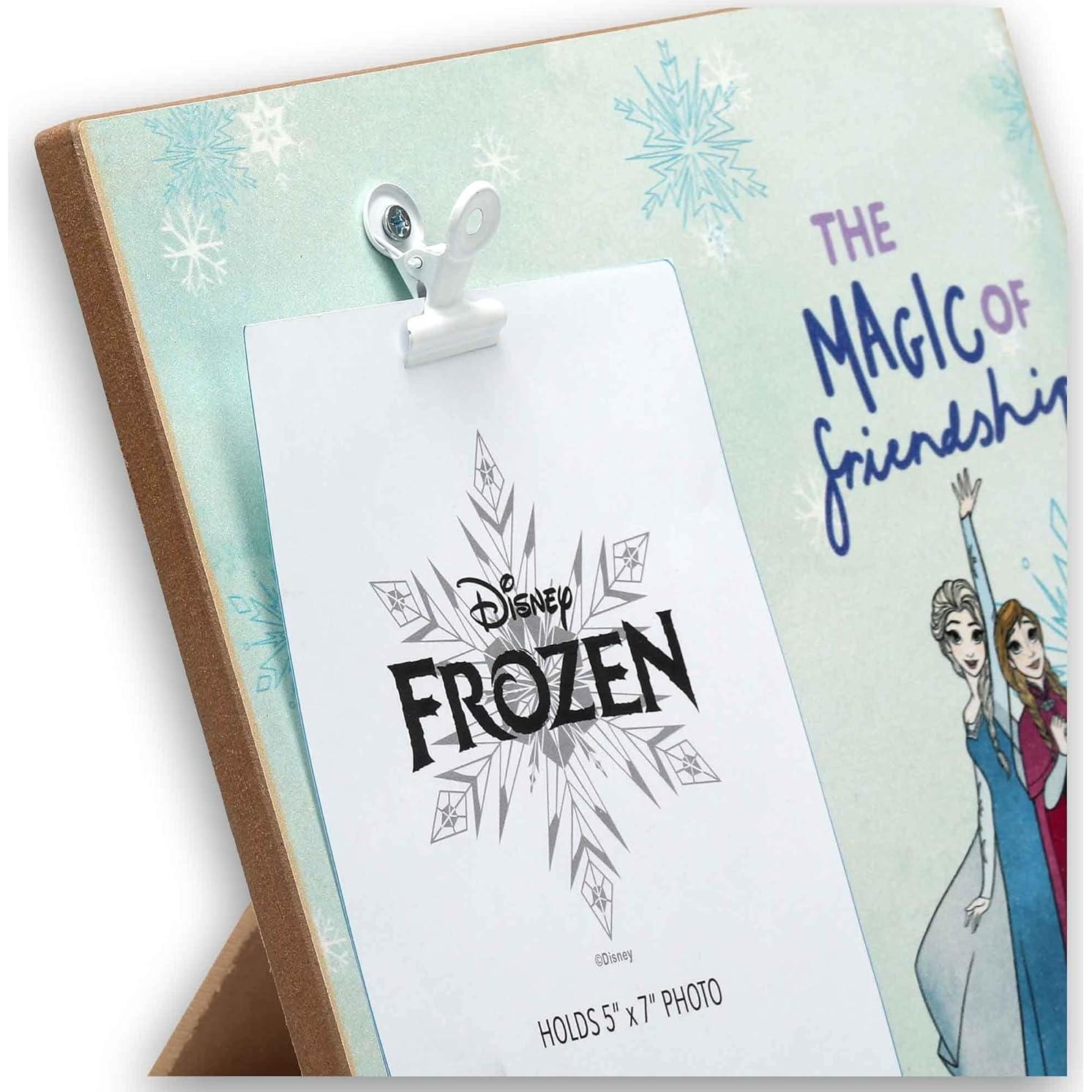 Marco de Clip de Foto Disney Frozen Elsa y Anna 10x23 cm