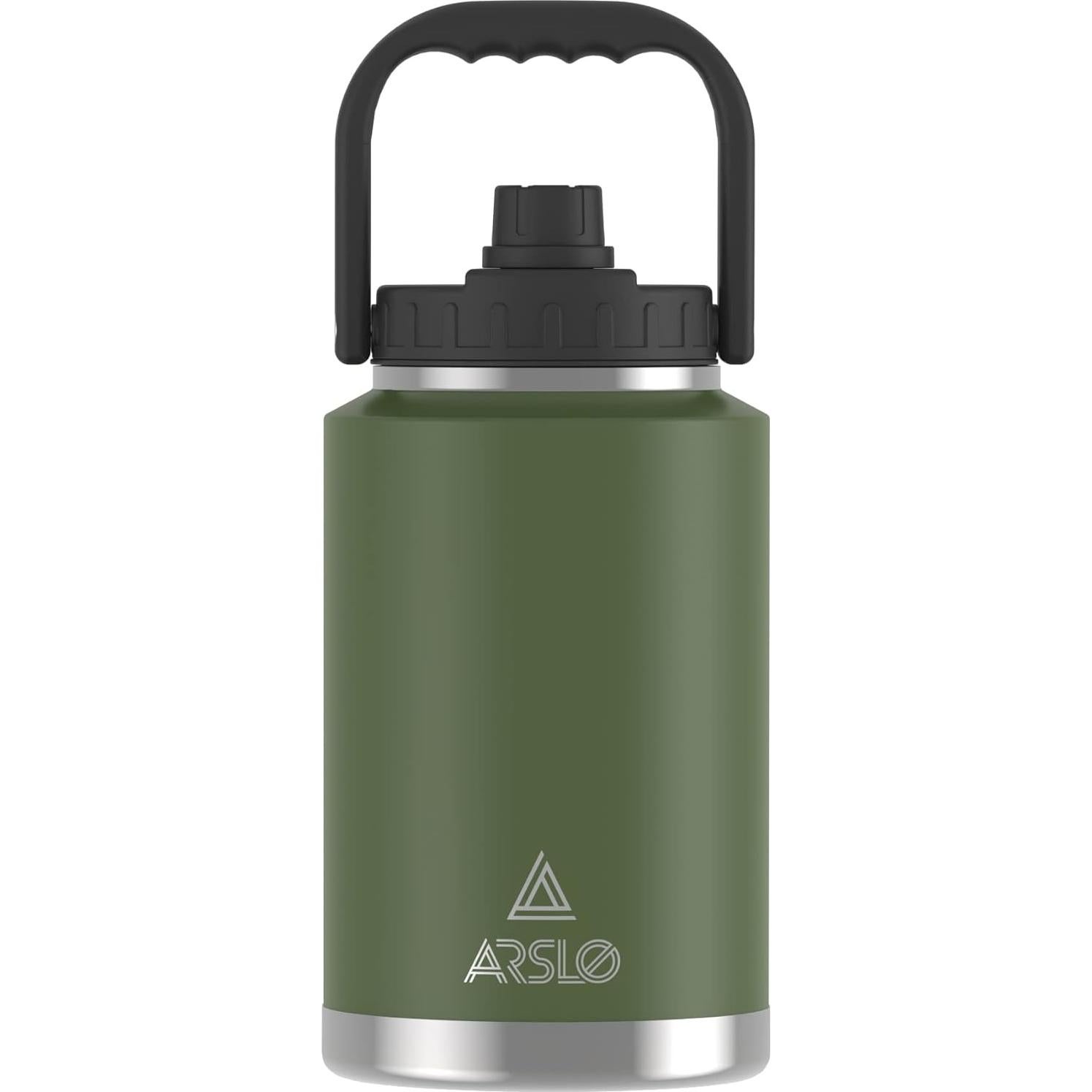 Jarra de Agua Aislada Arslo 3.79L Verde Militar