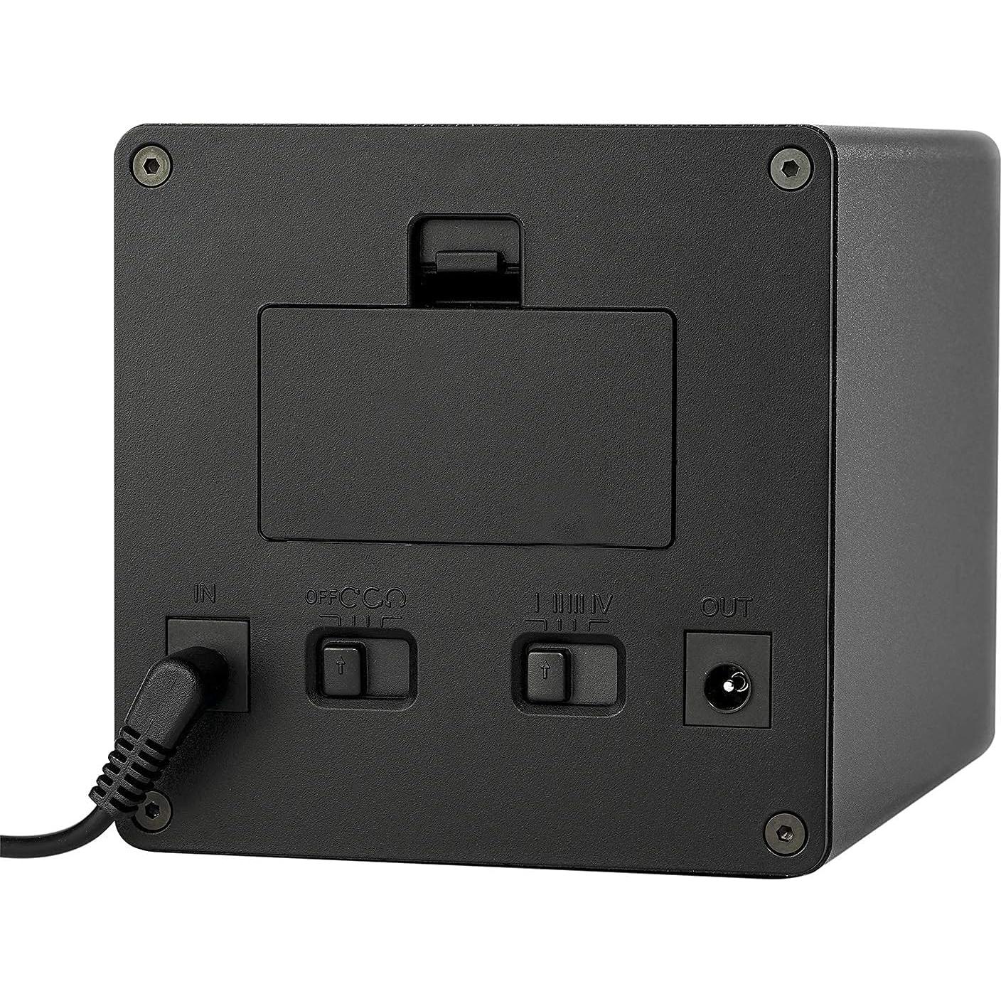 MOZSLY Reloj Winder Individual para Relojes Automáticos Negro