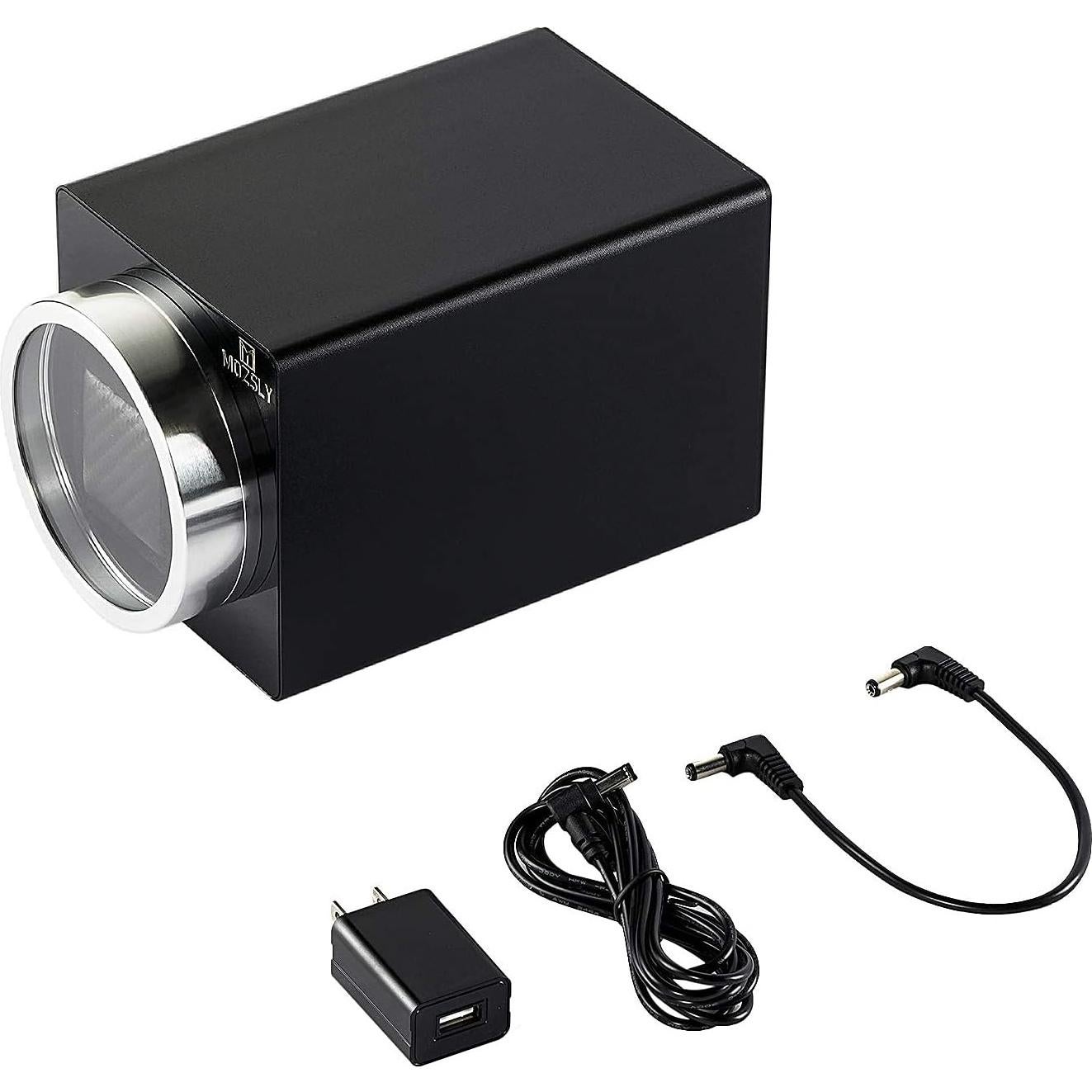 MOZSLY Reloj Winder Individual para Relojes Automáticos Negro