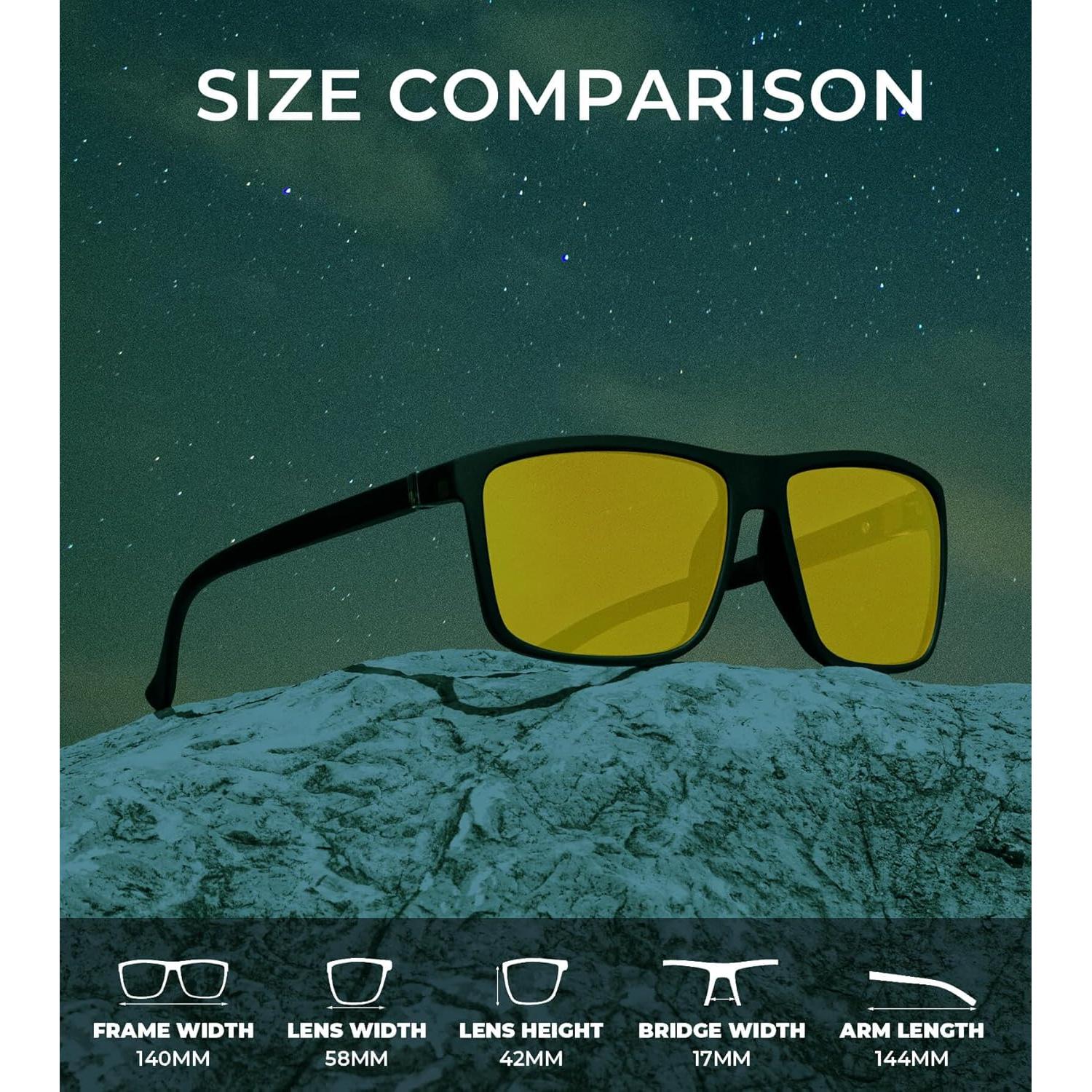 Gafas de Sol KALIYADI Polarizadas UV 3 Paquetes