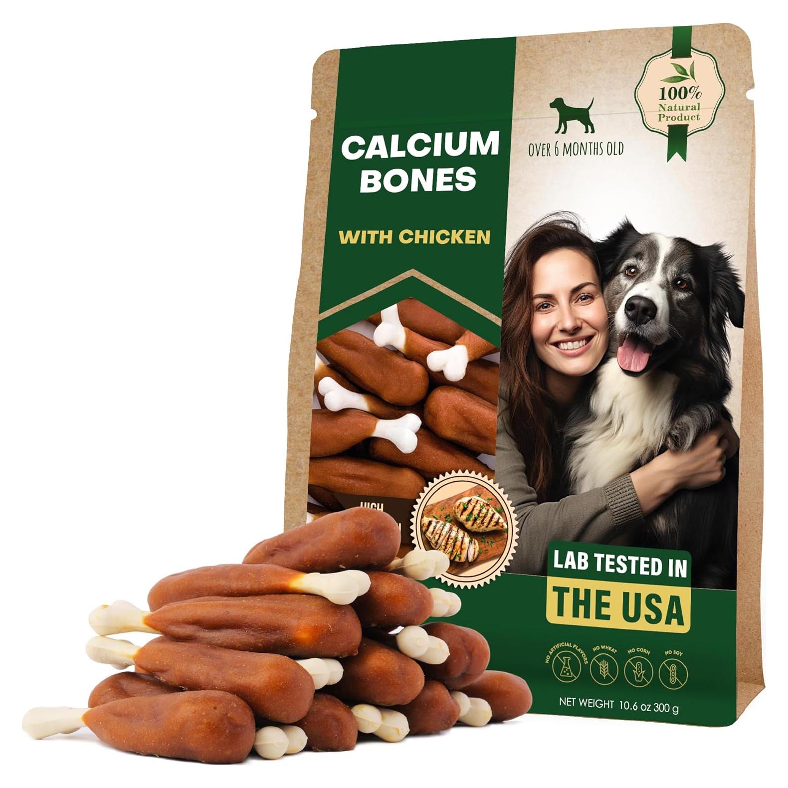 Galletas Masticables para Perros Beloved Pets Huesos de Calcio 320g