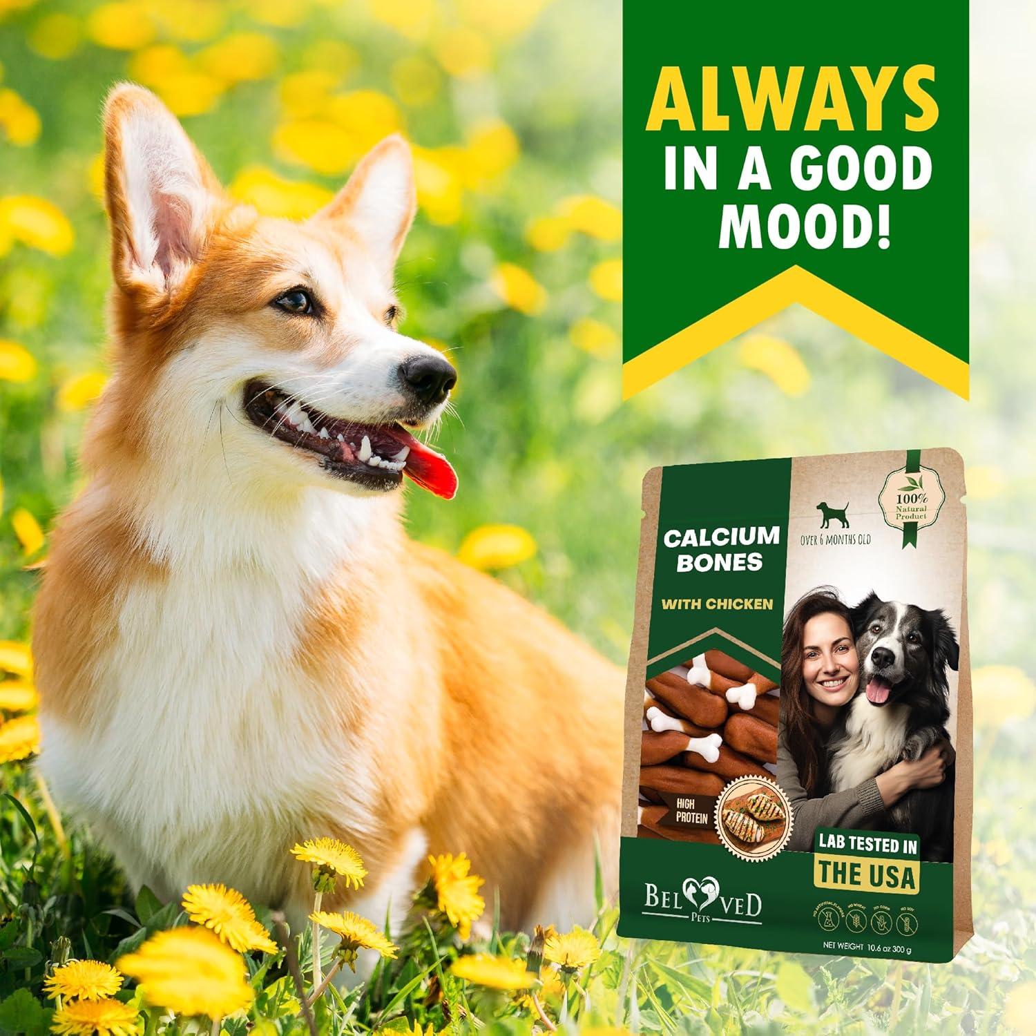 Galletas Masticables para Perros Beloved Pets Huesos de Calcio 320g