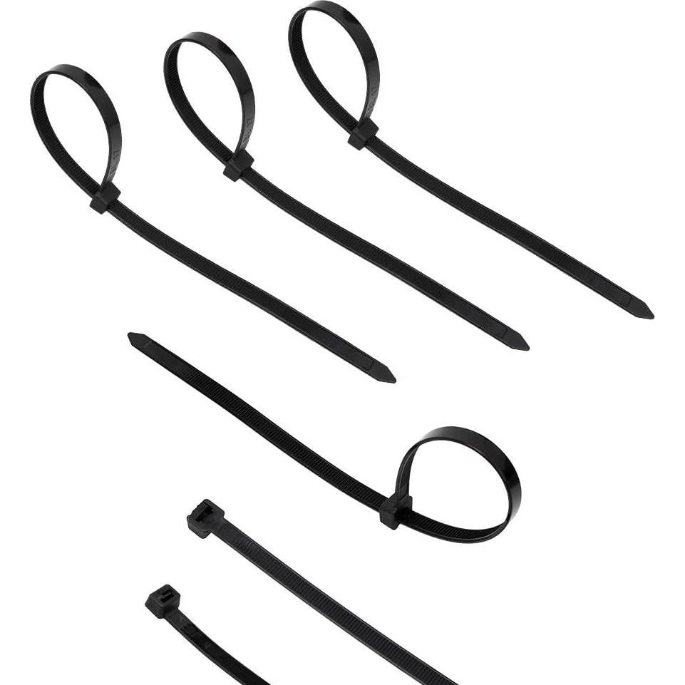 Bridas de Plástico Nylon KOOWIN 400pcs 4-6-8-12 pulgadas