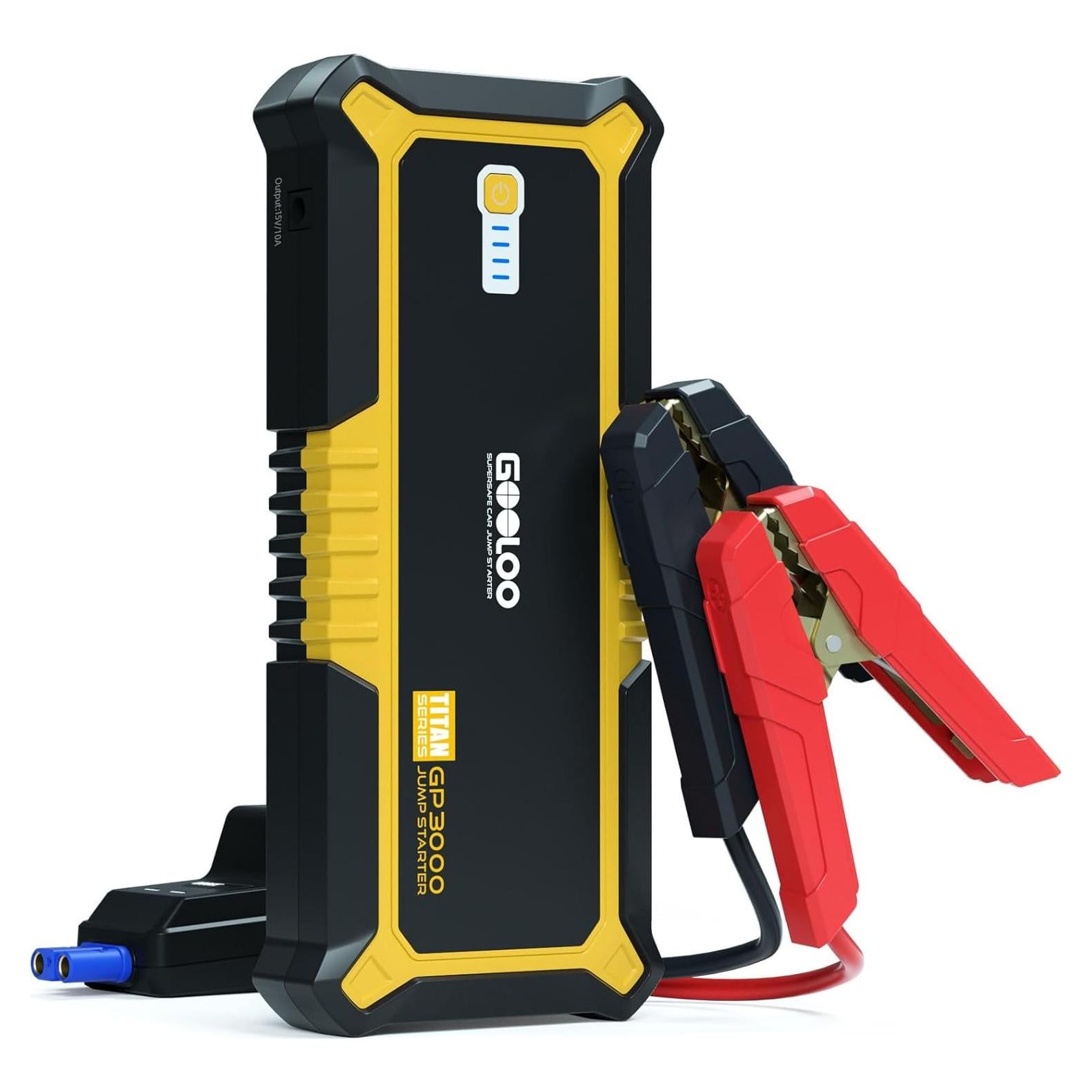 GOOLOO GP3000 Arrancador de Batería 3000A 12V USB