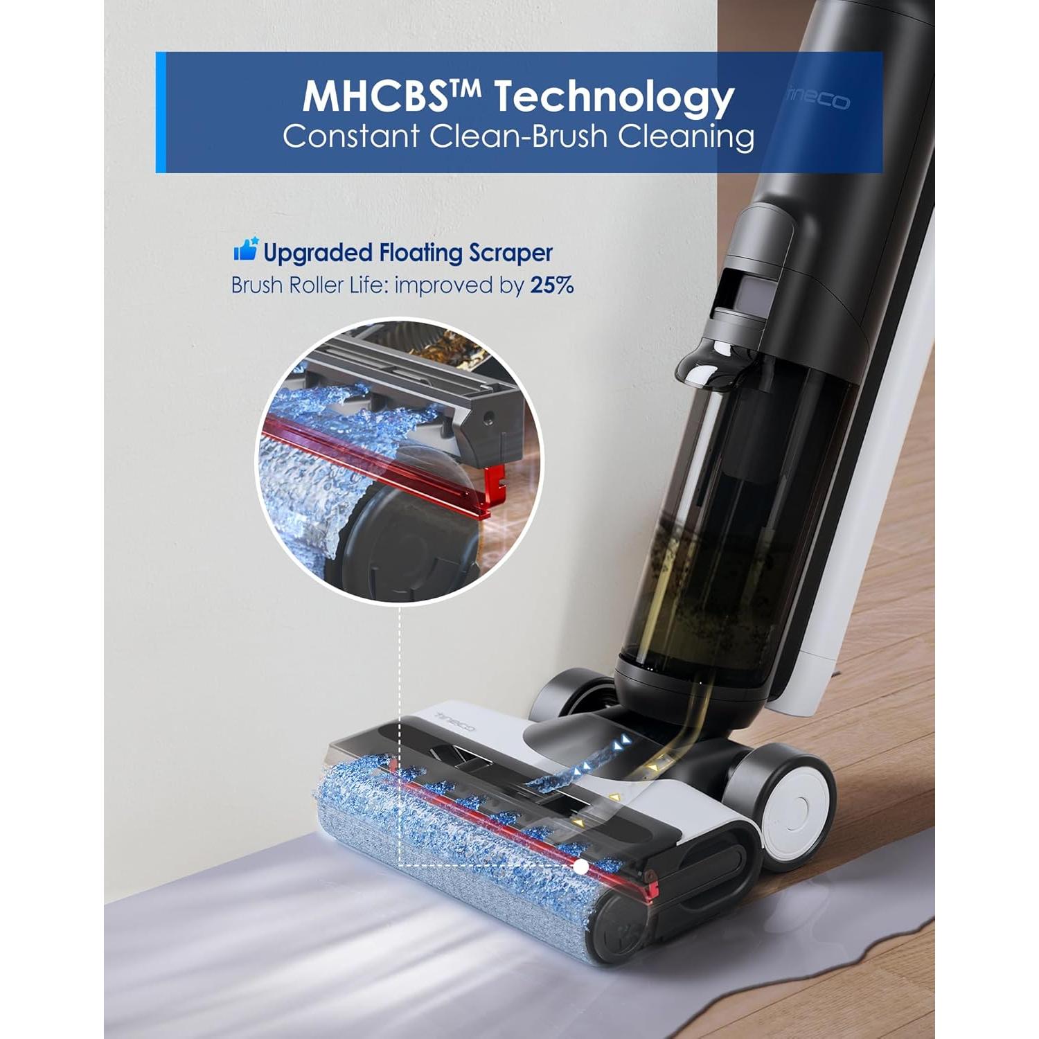 Aspiradora Inalámbrica Tineco FLOOR ONE S6 2 en 1 Limpieza Húmeda y Seca