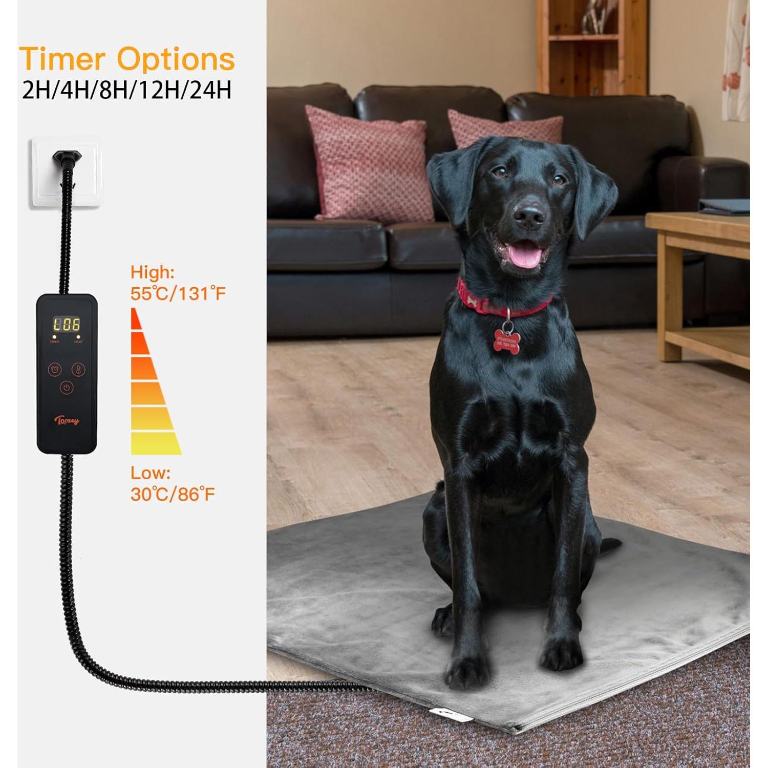 Almohadilla Térmica Eléctrica Toozey 45.72x40.64cm 6 Temperaturas