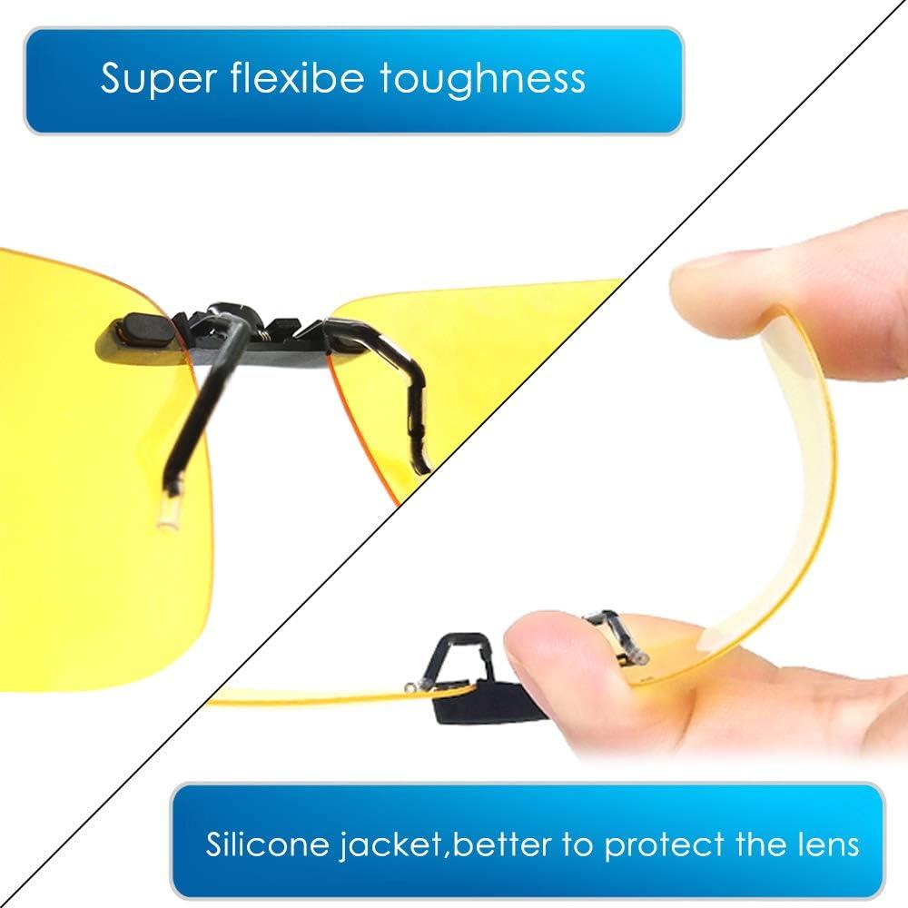 LUFF Gafas de Sol Polarizadas y Visión Nocturna Clip