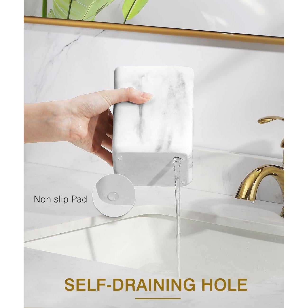 Soporte para Cepillos de Dientes Luxspire 3 Compartimentos Resina