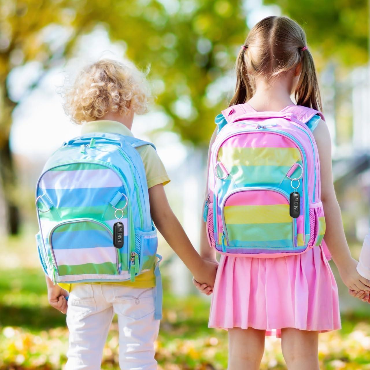 Reloj Digital de Llavero Hemobllo LED Compacto Negro