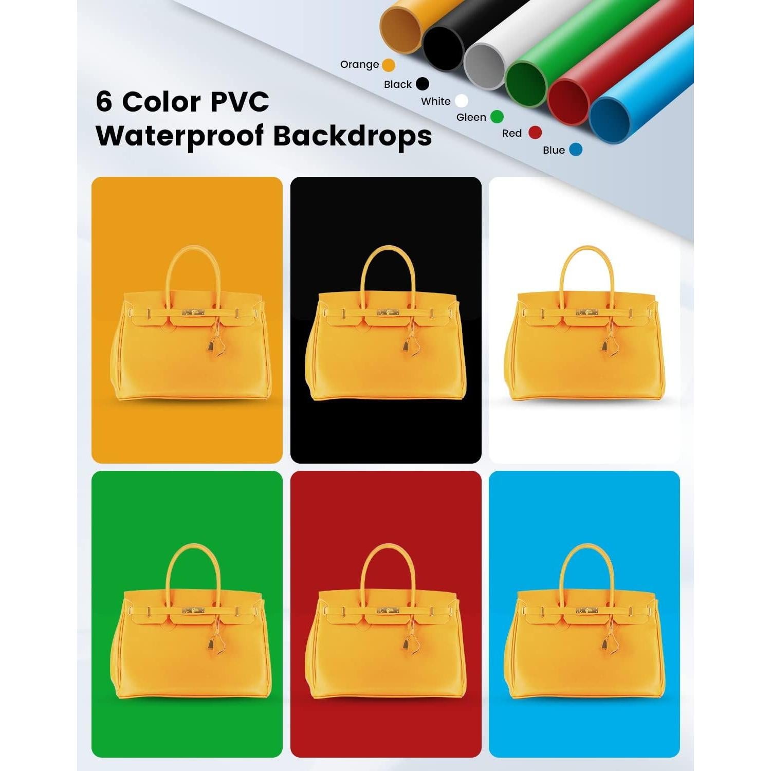 Caja de Luz de Estudio Fotográfico Fasonic 30x30cm con 120 LED