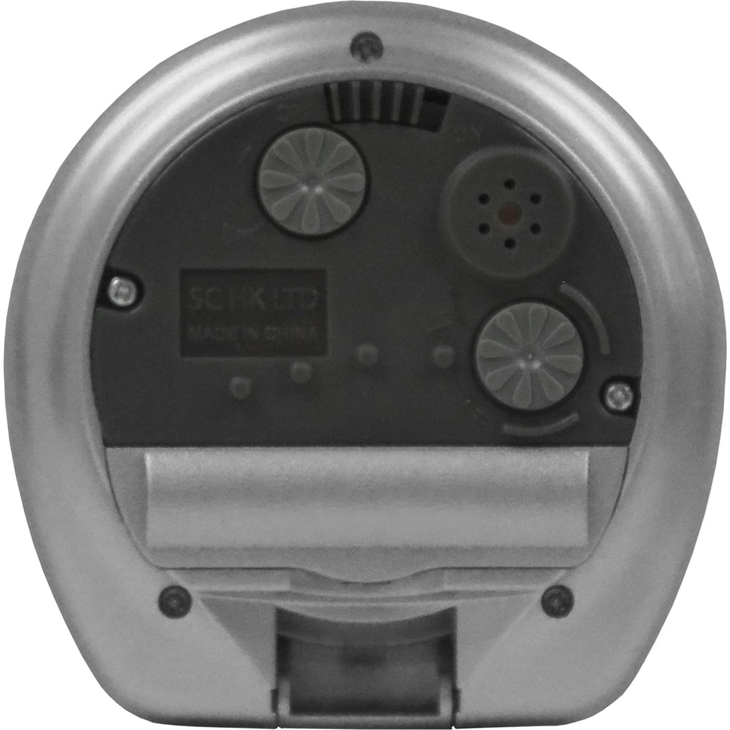 Reloj Despertador de Viaje Seiko QHT018ALH Plata Compacto