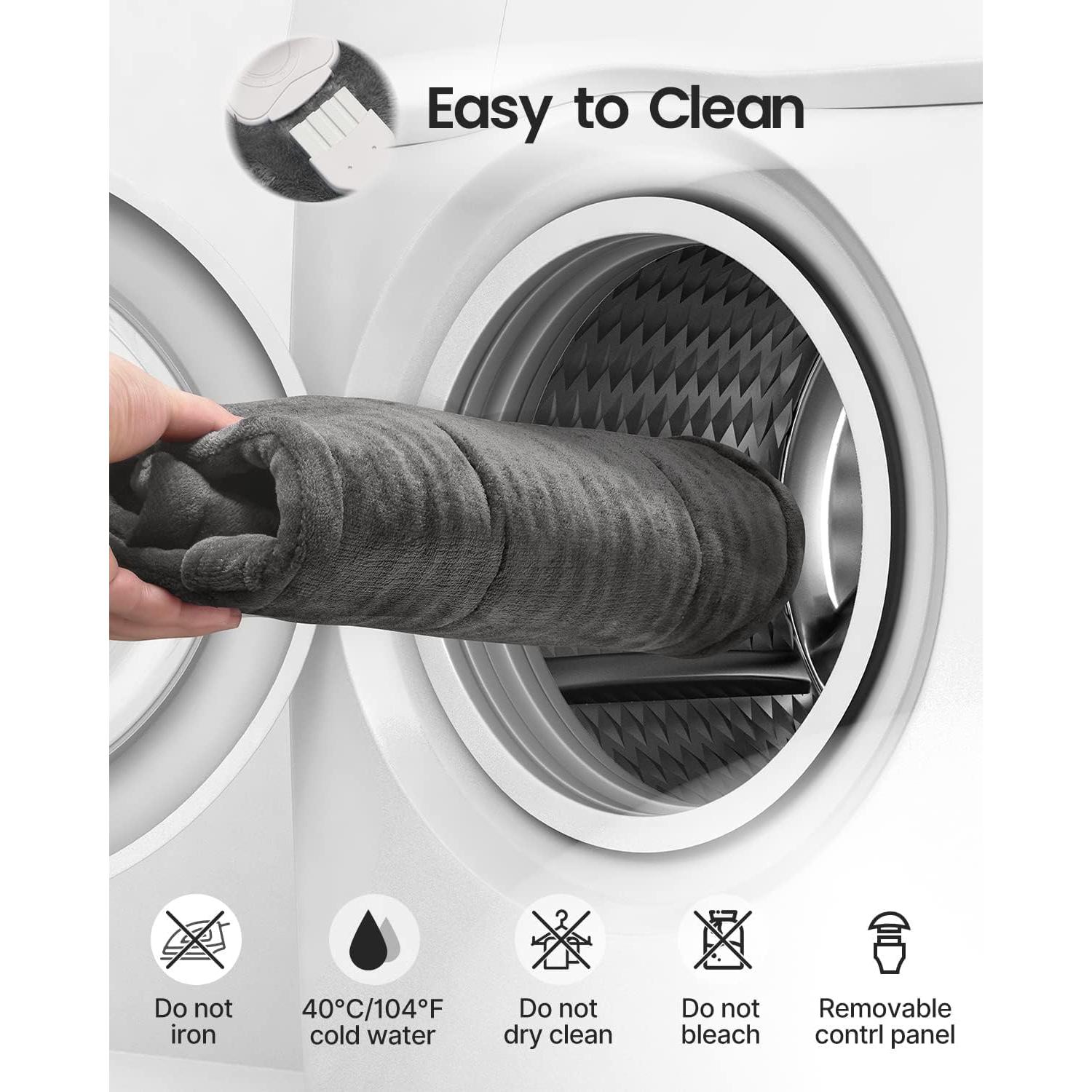 Almohadilla Térmica Eléctrica RENPHO 61x84cm para Alivio de Dolor