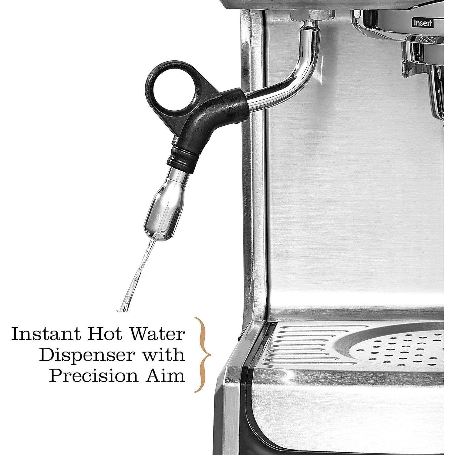 Máquina de Espresso Brim 19 Bar Acero Inoxidable 7.90 kg
