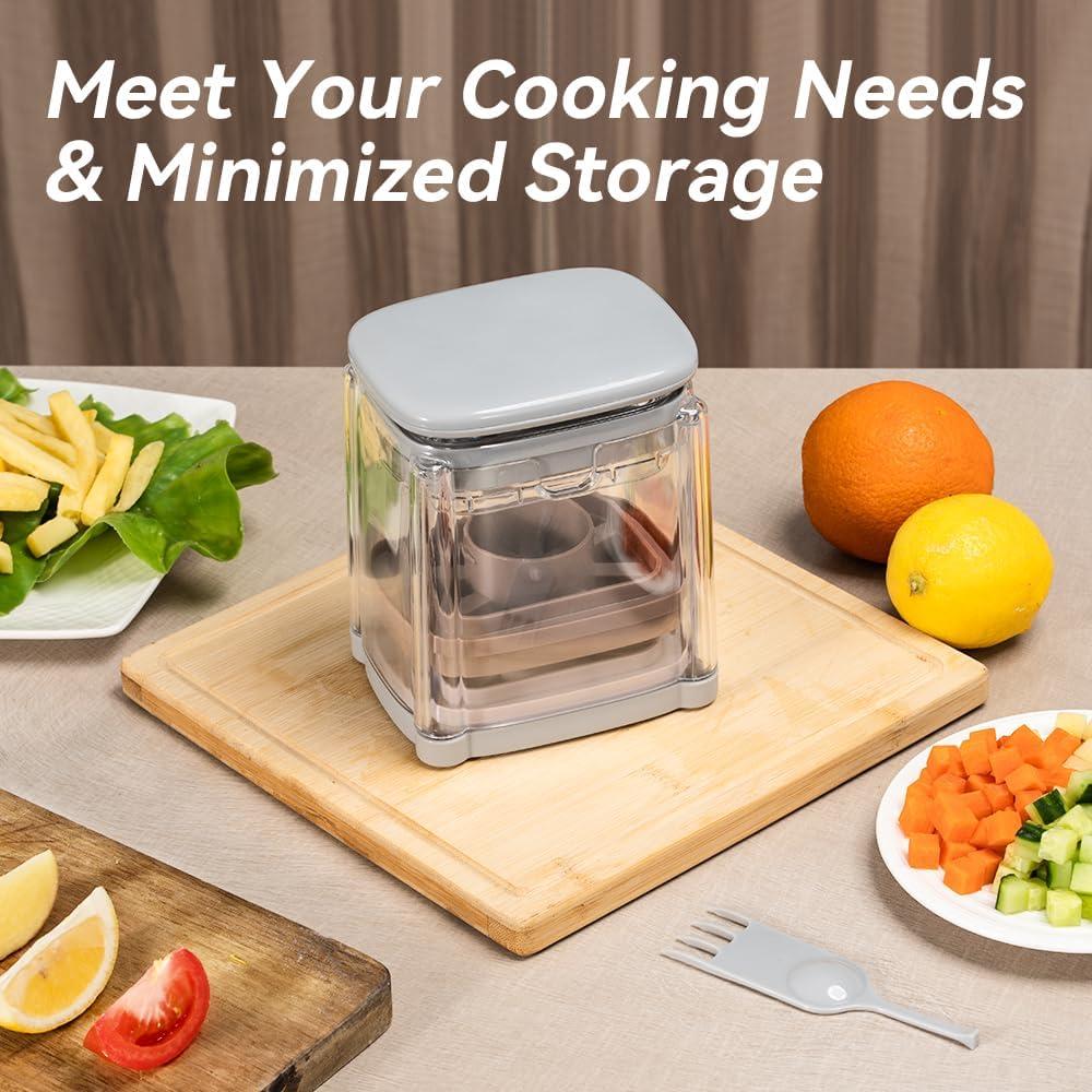 Cortador de Papas Fritas Multifuncional Badelite 3 en 1