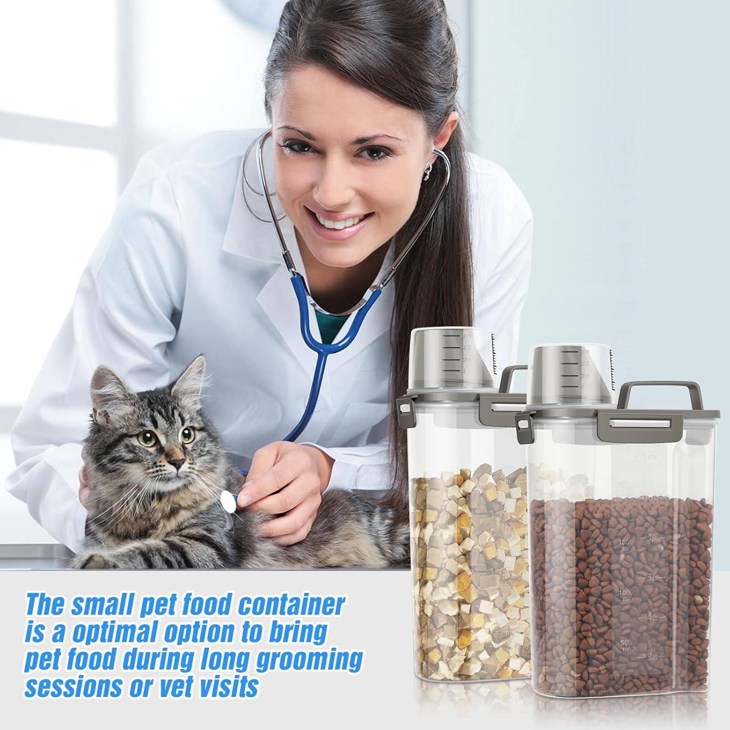 Contenedores de Almacenamiento para Comida de Mascotas TBMax 2Pcs 5.68L