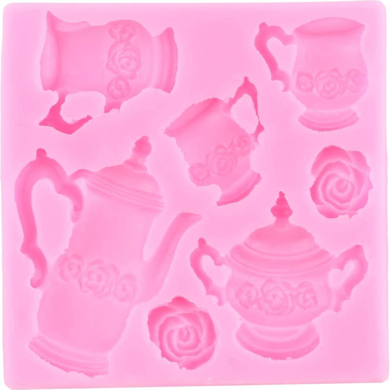 Set de 4 Moldes de Silicona MIYAHOUSE para Pasteles y Helados