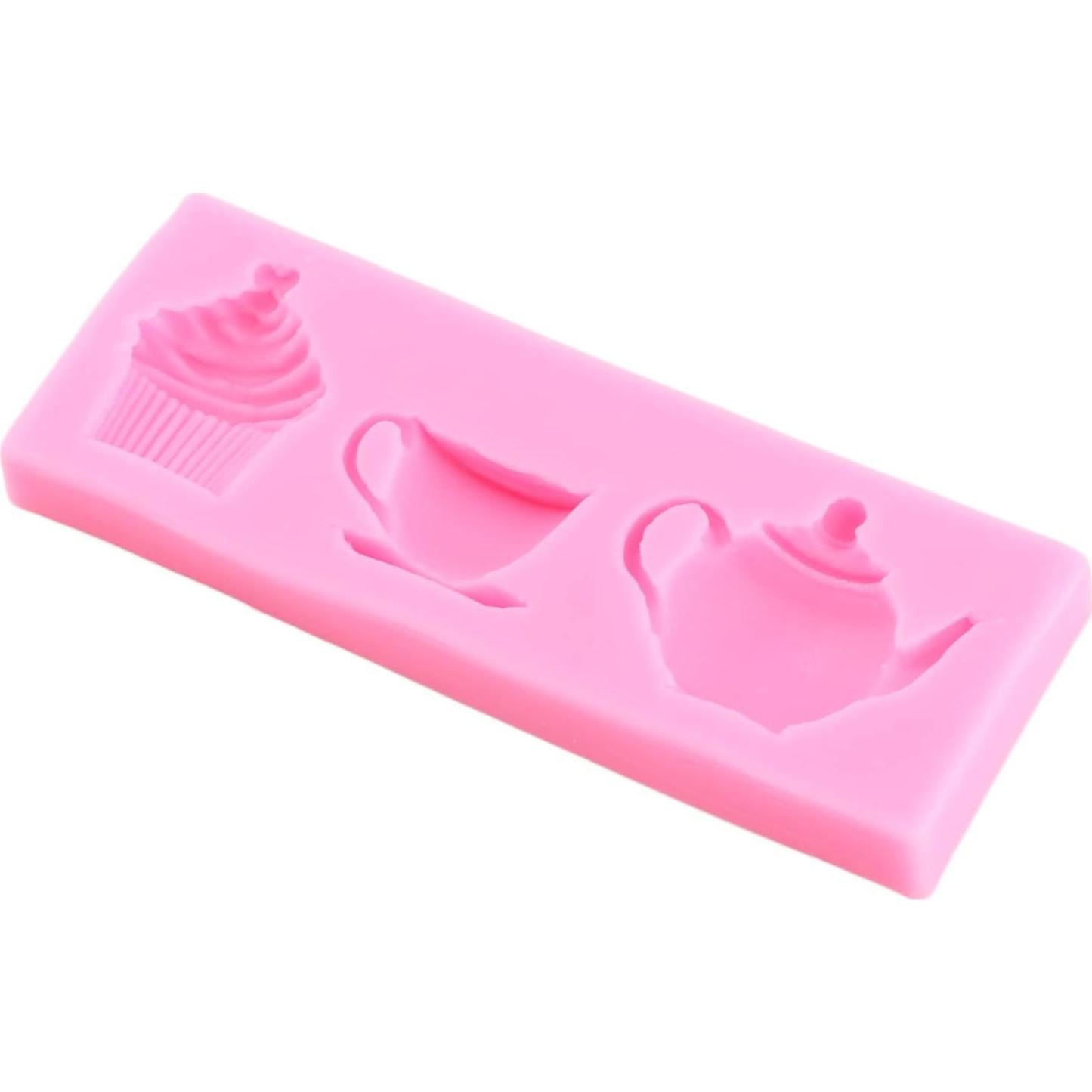 Set de 4 Moldes de Silicona MIYAHOUSE para Pasteles y Helados