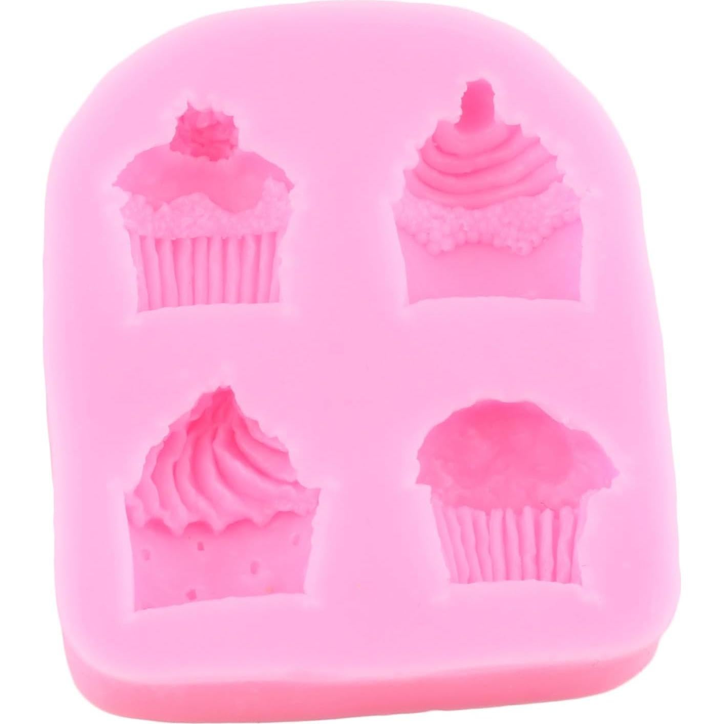 Set de 4 Moldes de Silicona MIYAHOUSE para Pasteles y Helados