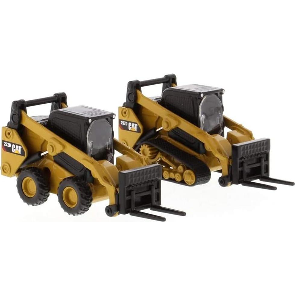 Cargadora Caterpillar 272D2 y 297D2 1:64 Diecast Masters