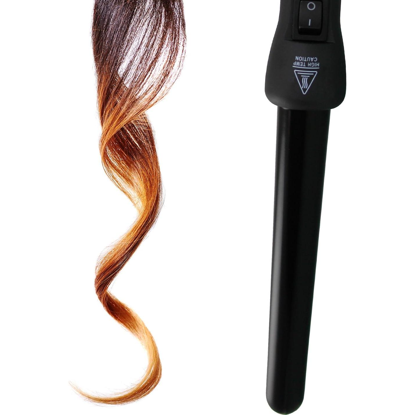 Rizador de Cabello Cerámico Herstyler Grande 1" Doble Voltaje