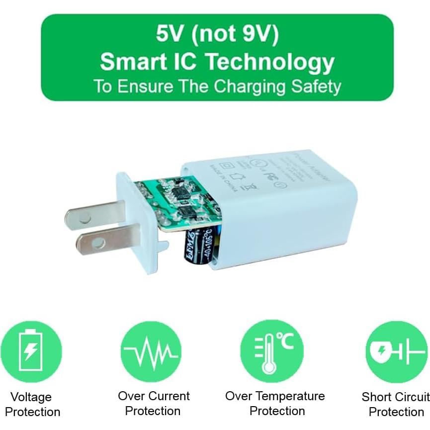 Adaptador de Corriente y Cable 6m para Nest Cam 2da Gen - JJMASEE