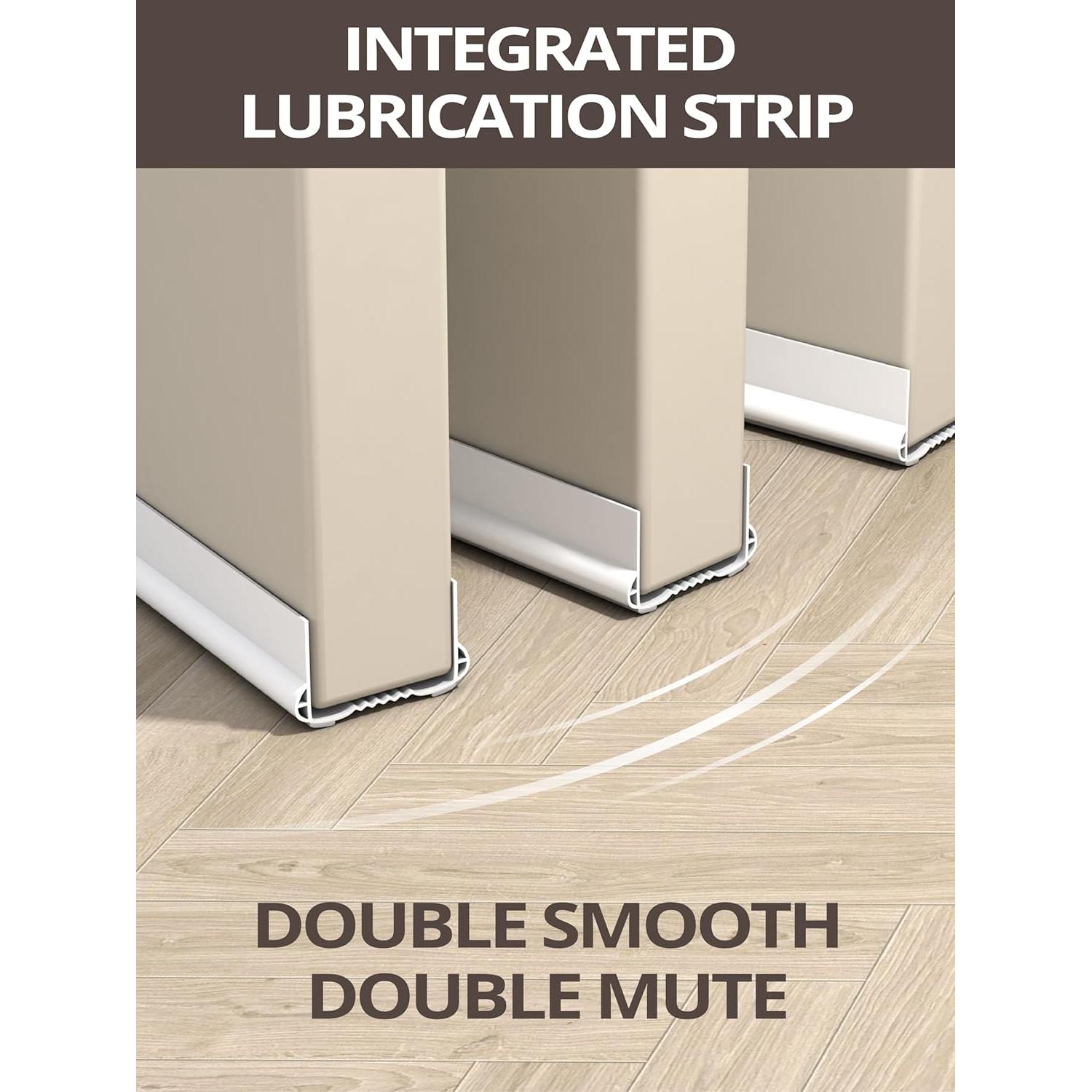 Tapón de Corrientes de Aire para Puerta 100 cm Blanco