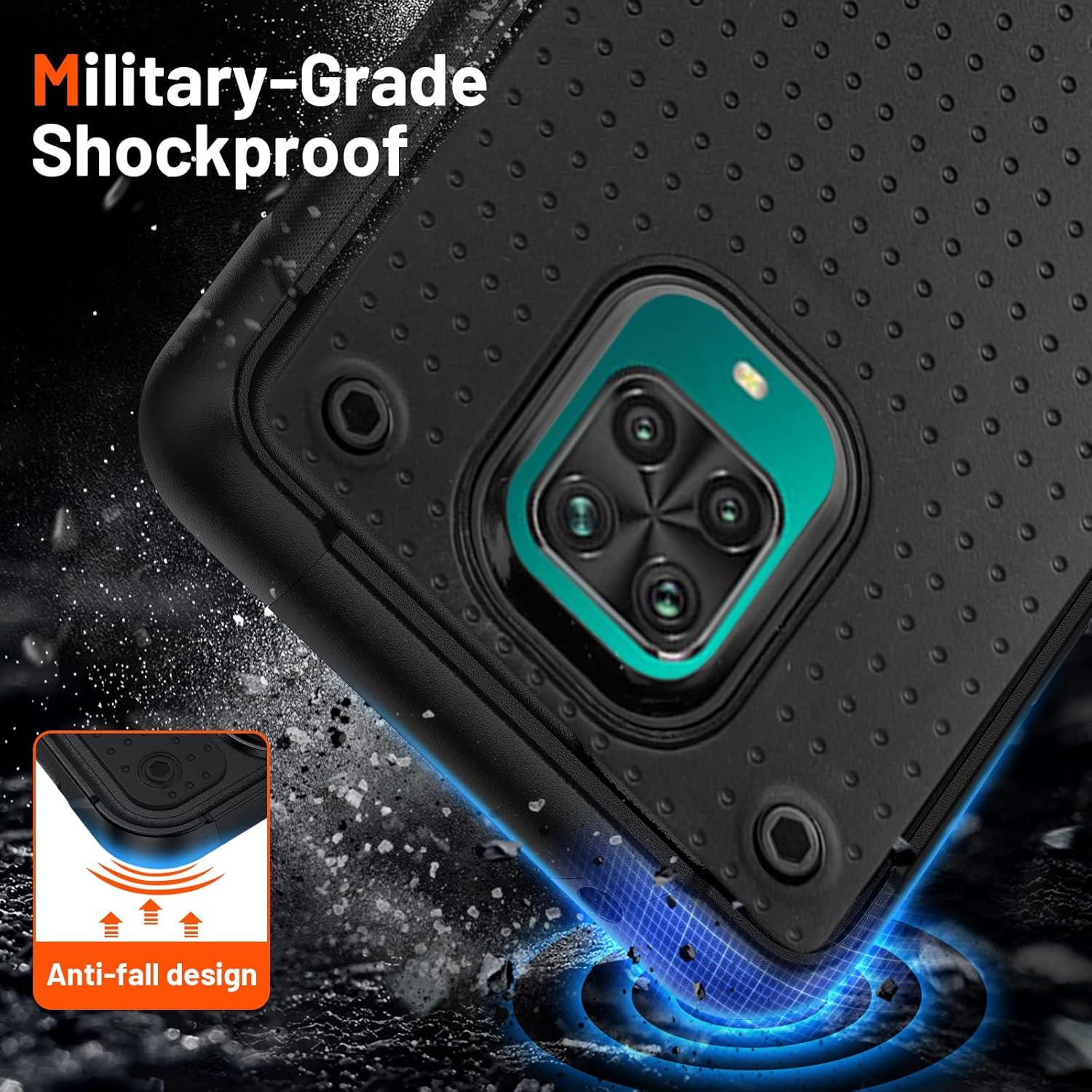 Funda Asuwish para Xiaomi Redmi Note 9 Pro/9S/Pro Max con Protector