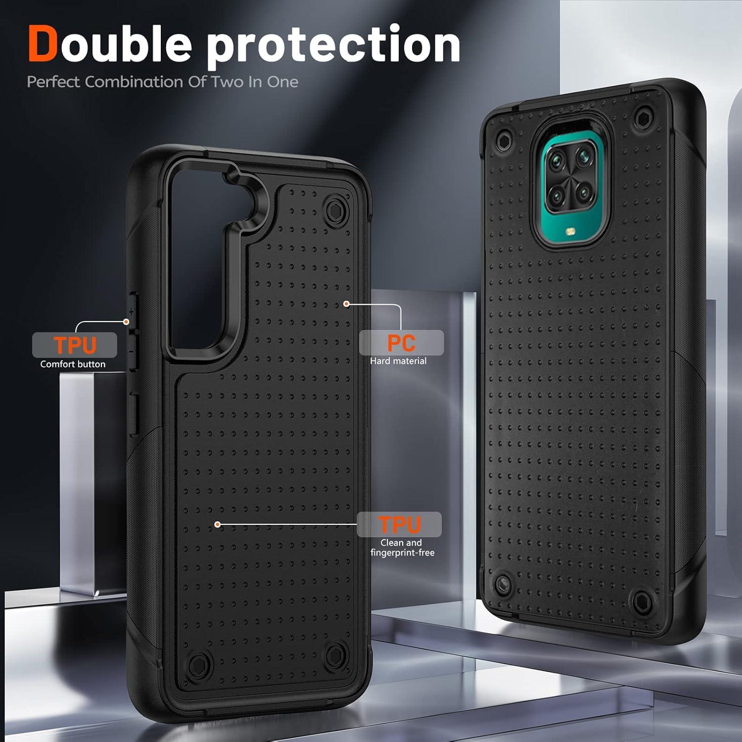 Funda Asuwish para Xiaomi Redmi Note 9 Pro/9S/Pro Max con Protector