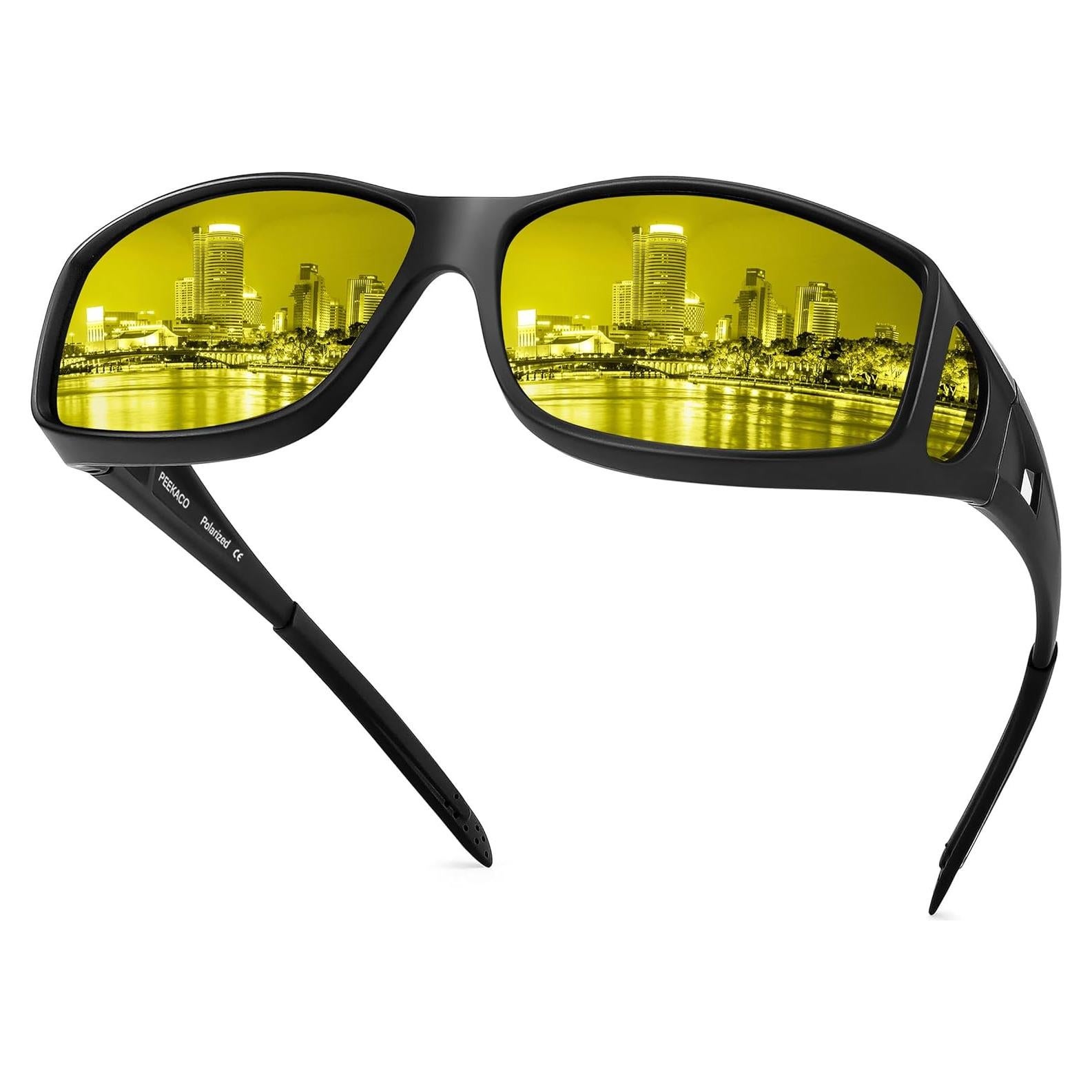 Gafas de Visión Nocturna Peekaco Ajustables Antirreflejo